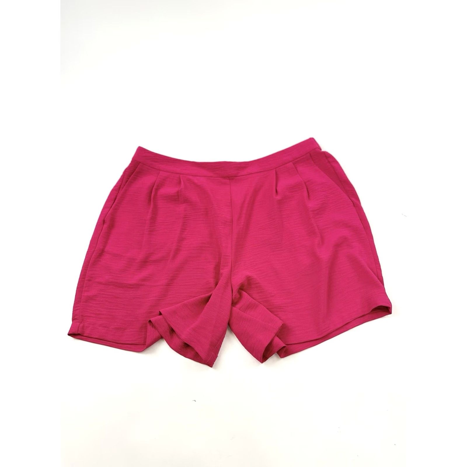 Vintage Margaritaville Island Reserve Shorts Women’s XL Pink Crinkle Lightweight Elastic Waist Pockets Logo Back Hip Casual with 5" Inseam Size 40" / US 18 - 2 Thumbnail