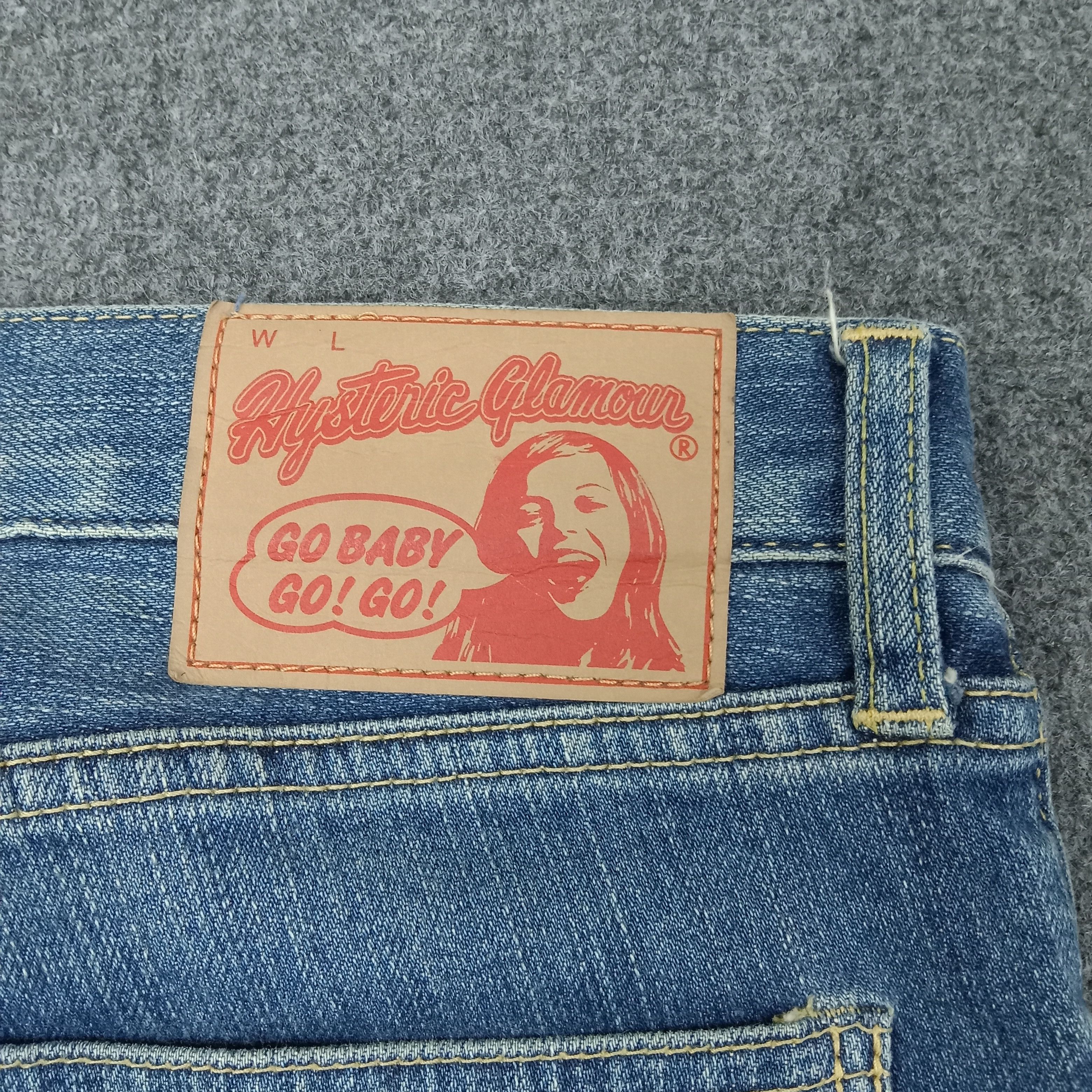Hysteric Glamour Hysteric Galmour Japanese Brand Custom Denim Jeans C252N20 Size 31" - 3 Thumbnail
