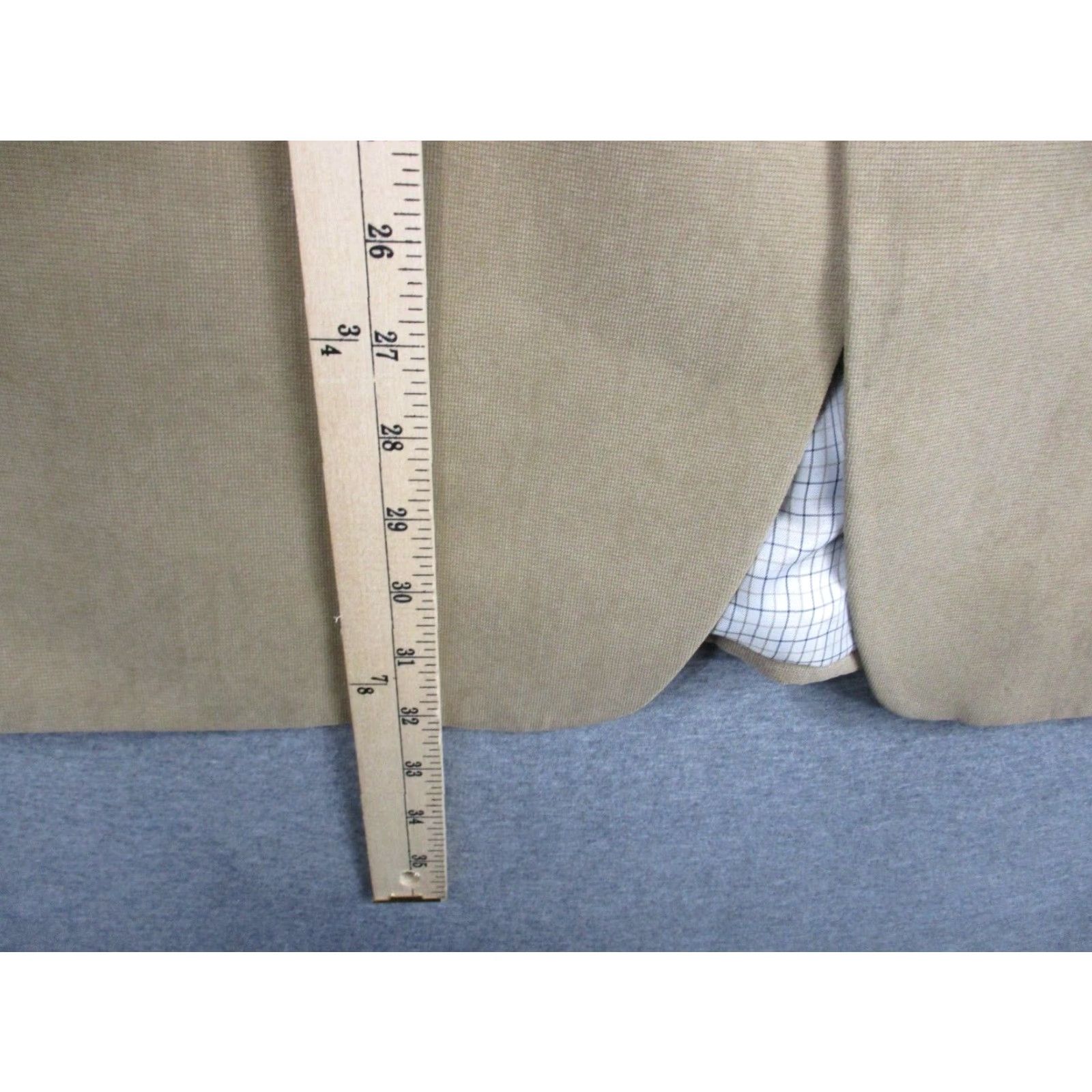 Ralph Lauren Lauren Ralph Lauren Sportscoat Blazer Beige Ivory 46 Regular Men Size 46R - 2 Thumbnail