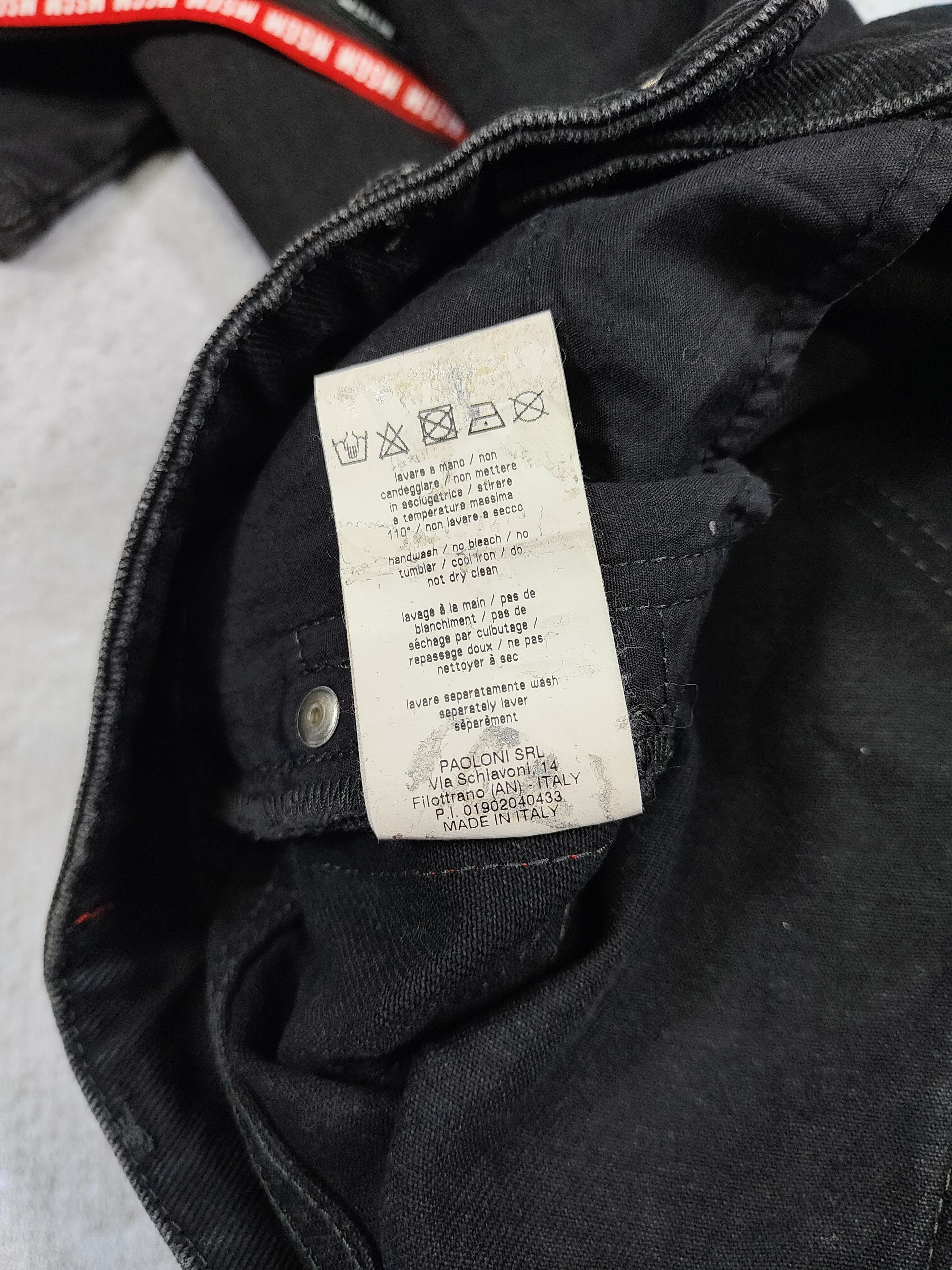 MSGM MSGM Milano- Logo Tape Side Stripe Cropped Jeans Size 30" / US 8 / IT 44 - 9 Thumbnail
