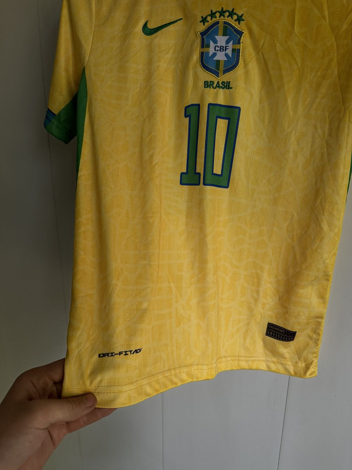 Nike Vintage Jersey Nike Brazil Neymar Size US XS / EU 42 / 0 - 3 Thumbnail