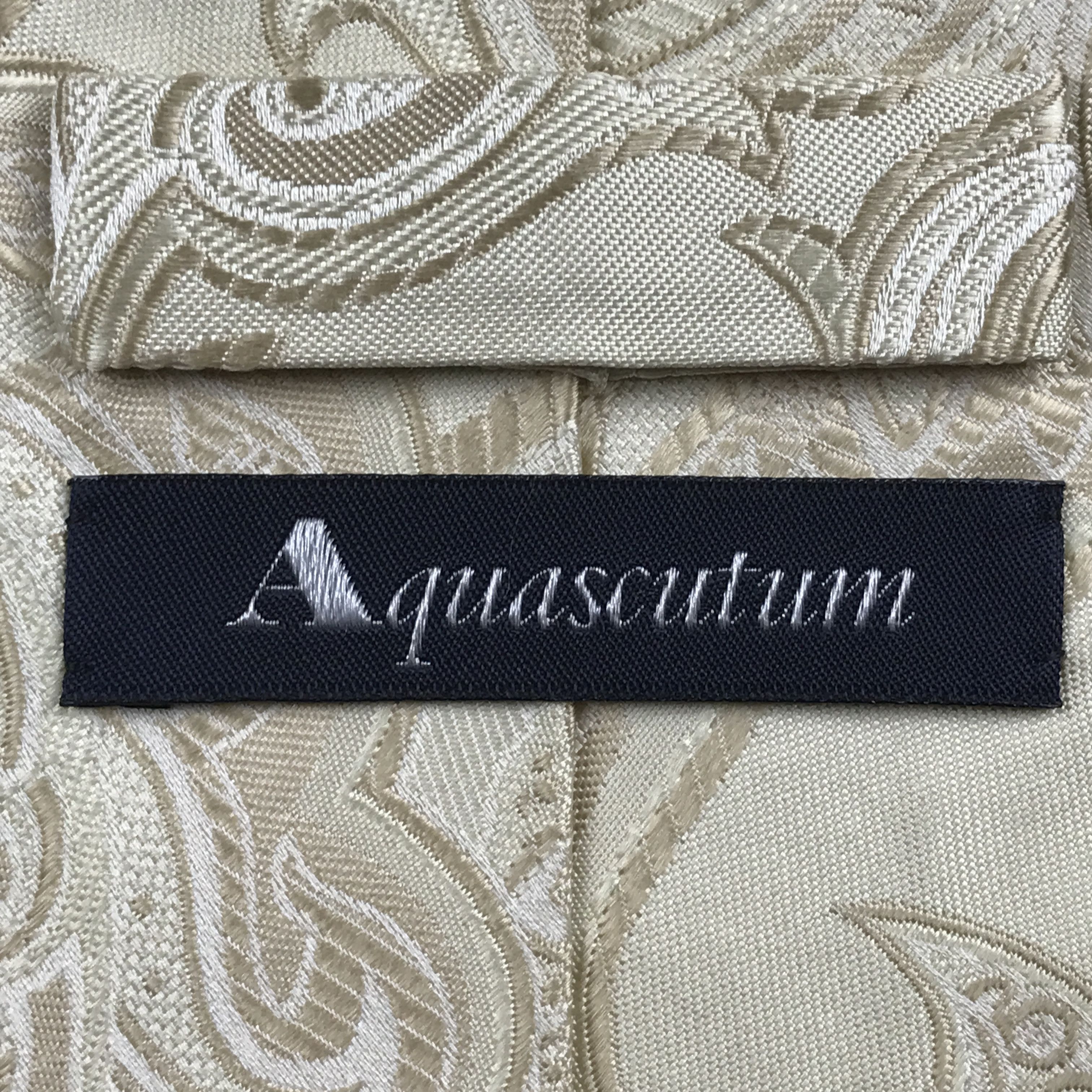 Aquascutum × Designer × Vintage Vintage Aquascutum London Silk Necktie Size ONE SIZE - 6 Thumbnail