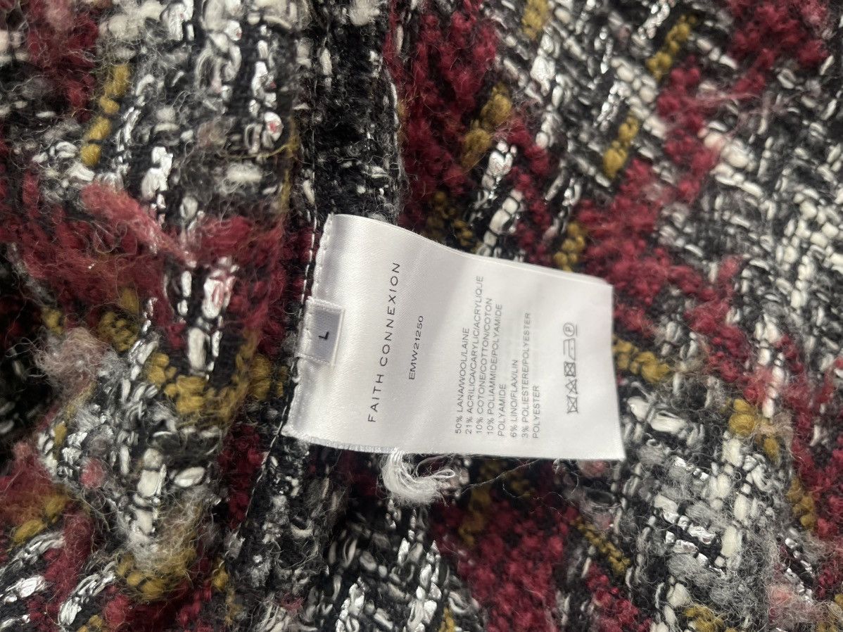 Faith Connexion Tweed zip up hoodie Size US L / EU 52-54 / 3 - 3 Thumbnail