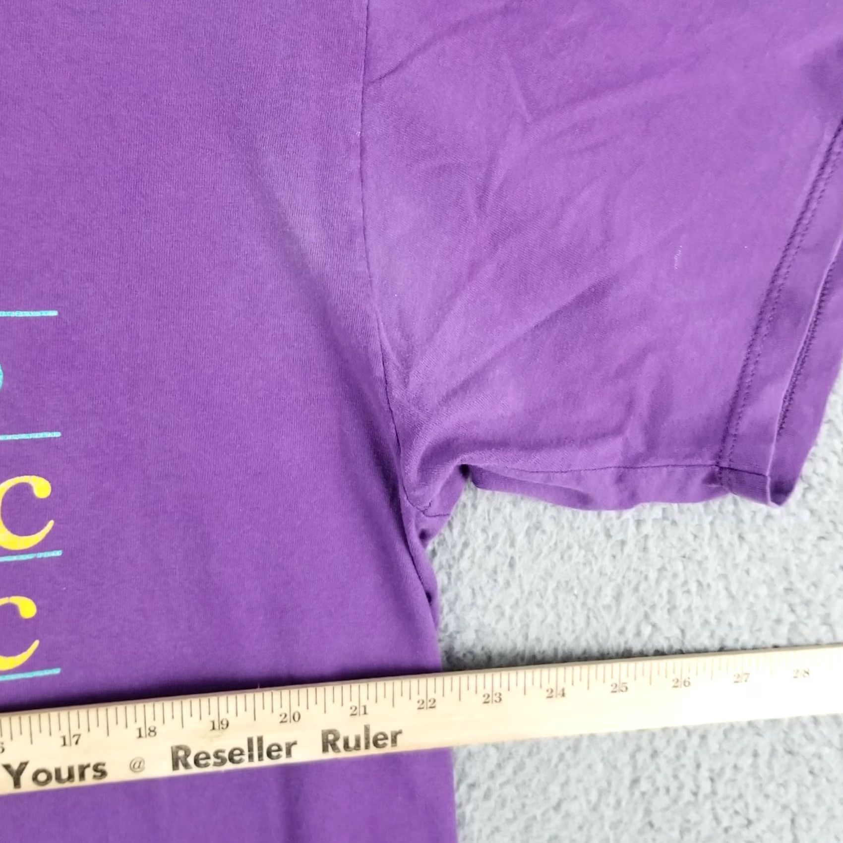 Disney VINTAGE Disney Designs Shirt Adult Large Purple Marks Quality Disney Magic Music Days Shirt Mens Size US L / EU 52-54 / 3 - 7 Thumbnail