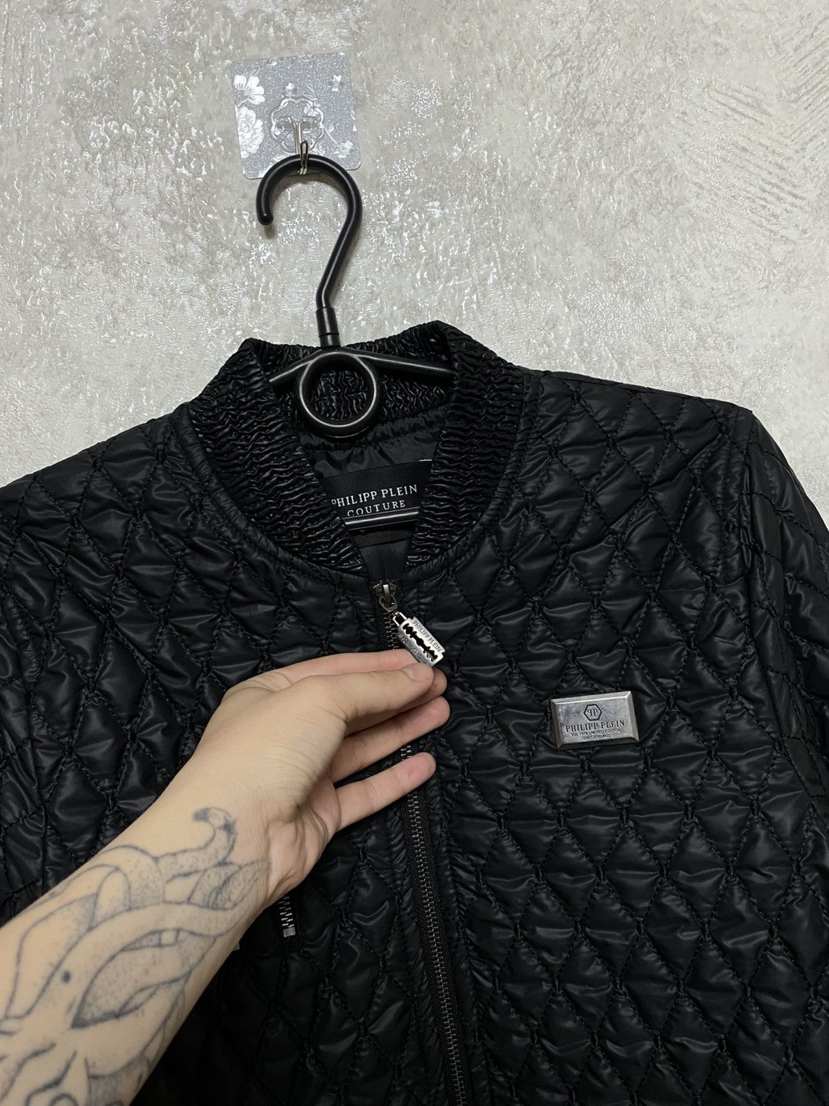 Philipp Plein Philipp Plein micro puffer jacket Size L / US 10 / IT 46 - 3 Thumbnail