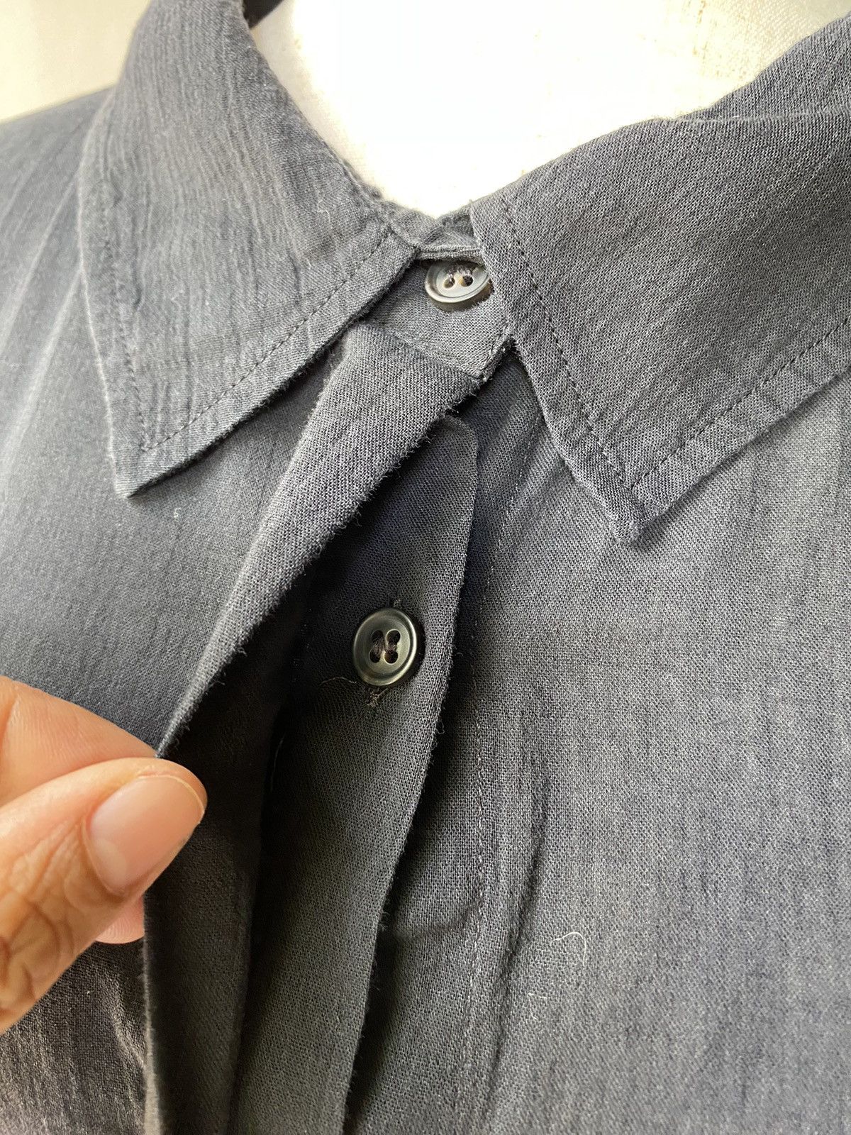 10 Corso Como × Damir Doma 10 Corso Como X Damir Doma Black Button-Up Shirt Size S / US 4 / IT 40 - 7 Thumbnail