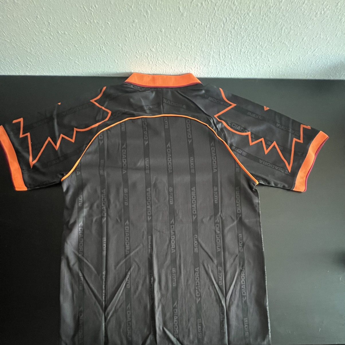 Diadora 1999/2000 Vintage Roma Jersey Size US XL / EU 56 / 4 - 2 Thumbnail