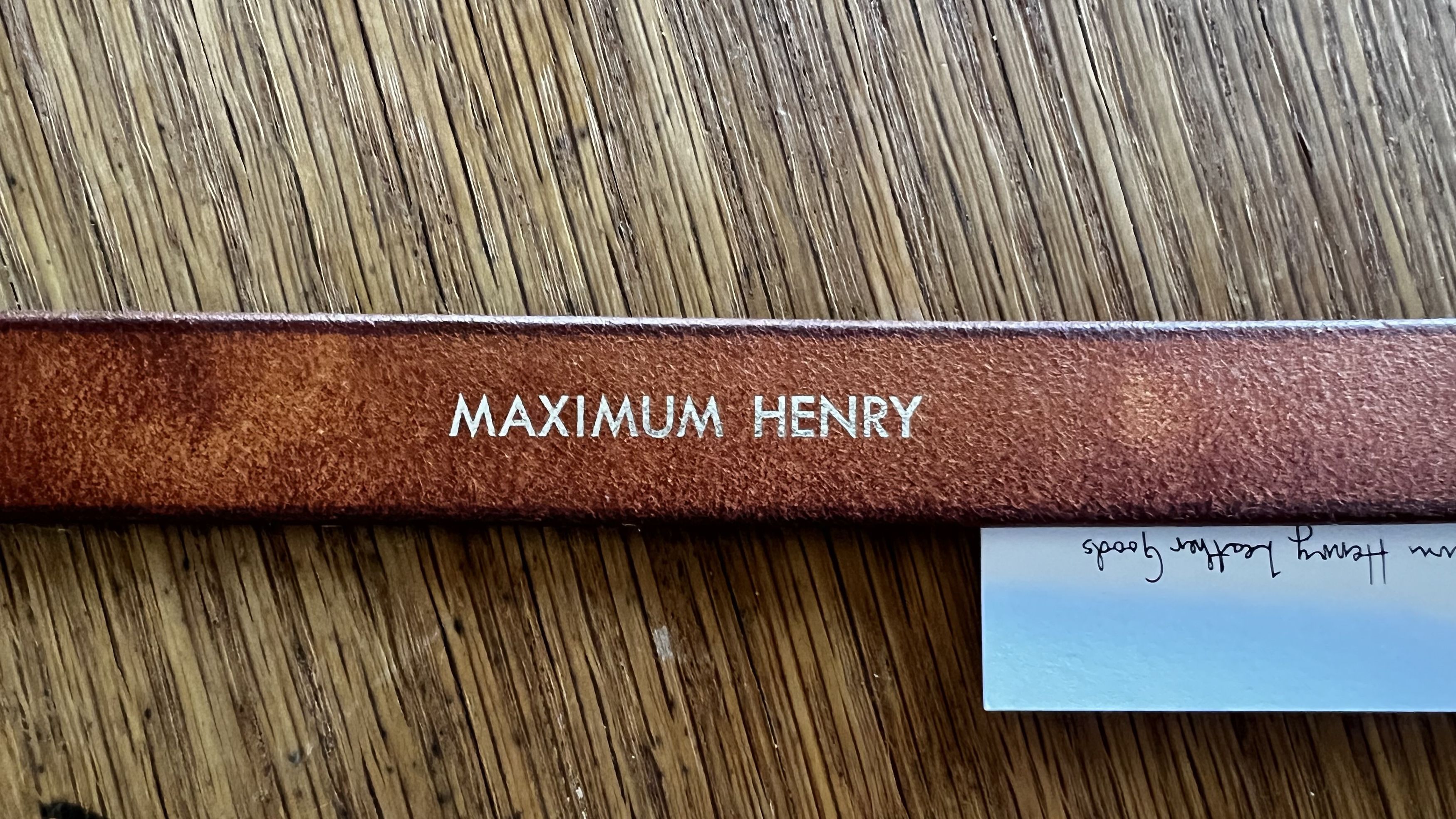 Maximum Henry Maximum Henry Belt (size 29) Size 28 - 3 Thumbnail