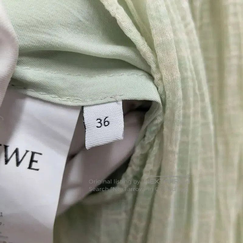 Loewe Loewe Sleeveless Green Summer Dress . Size M / US 6-8 / IT 42-44 - 5 Thumbnail