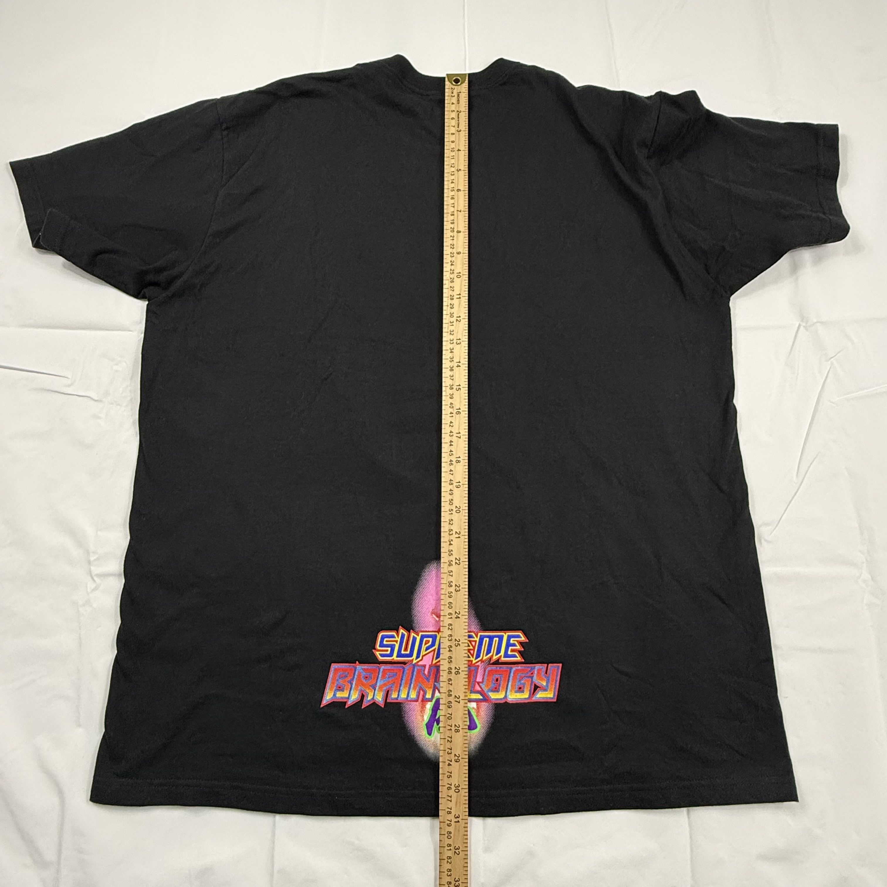 Supreme Supreme Brainology Tee Black Mens XL Short Sleeve T-Shirt Size US XL / EU 56 / 4 - 7 Thumbnail