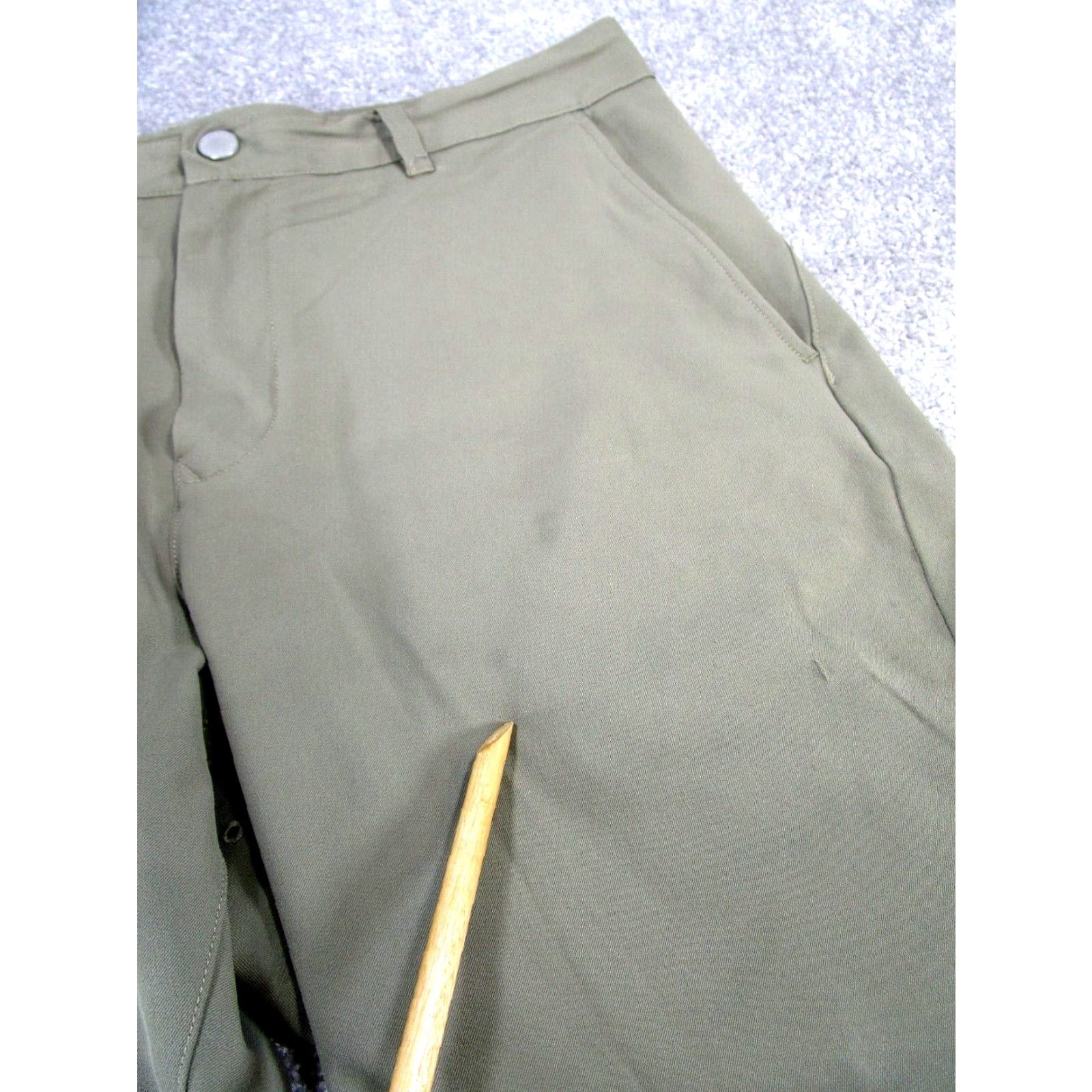 Bonobos Bonobos Mens 36 Green Polyester Chino Shorts 10" Golf Casual Travel Workwear Size US 36 / EU 52 - 2 Thumbnail