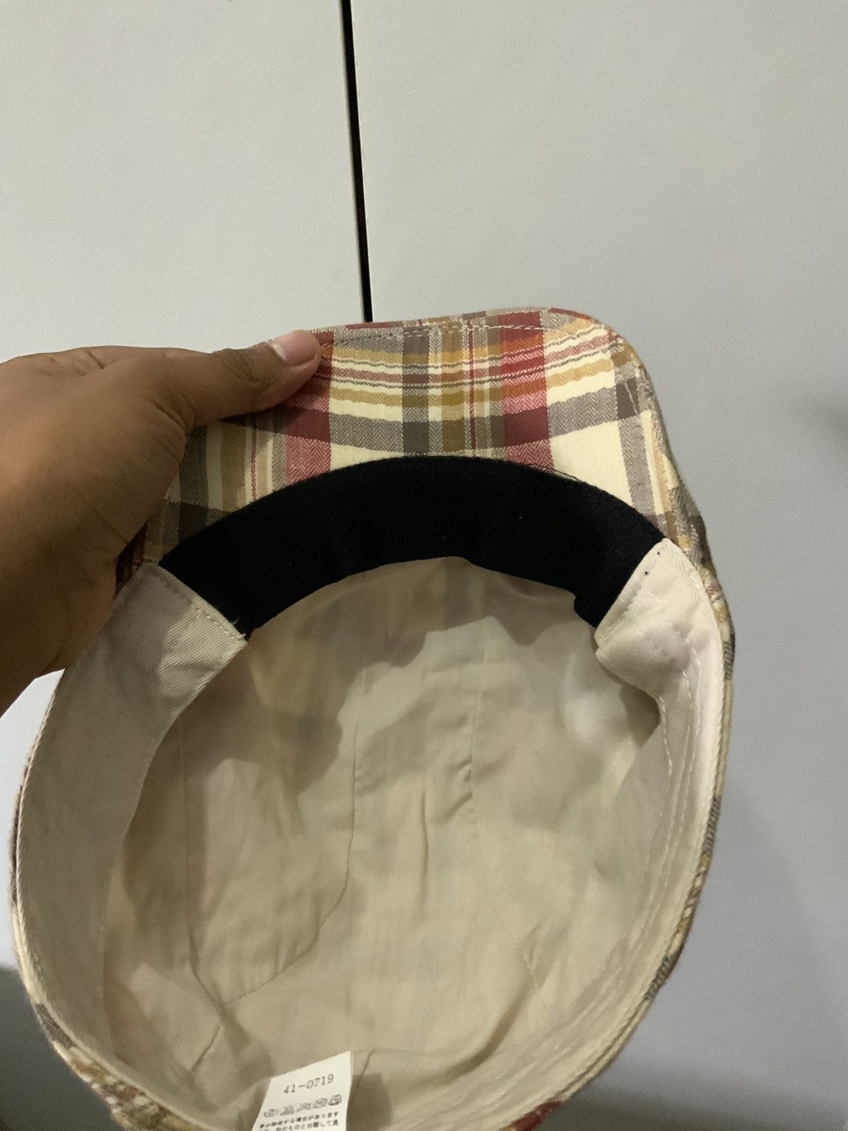 If Six Was Nine Plaid Flat Beretta Hat Size ONE SIZE - 8 Thumbnail