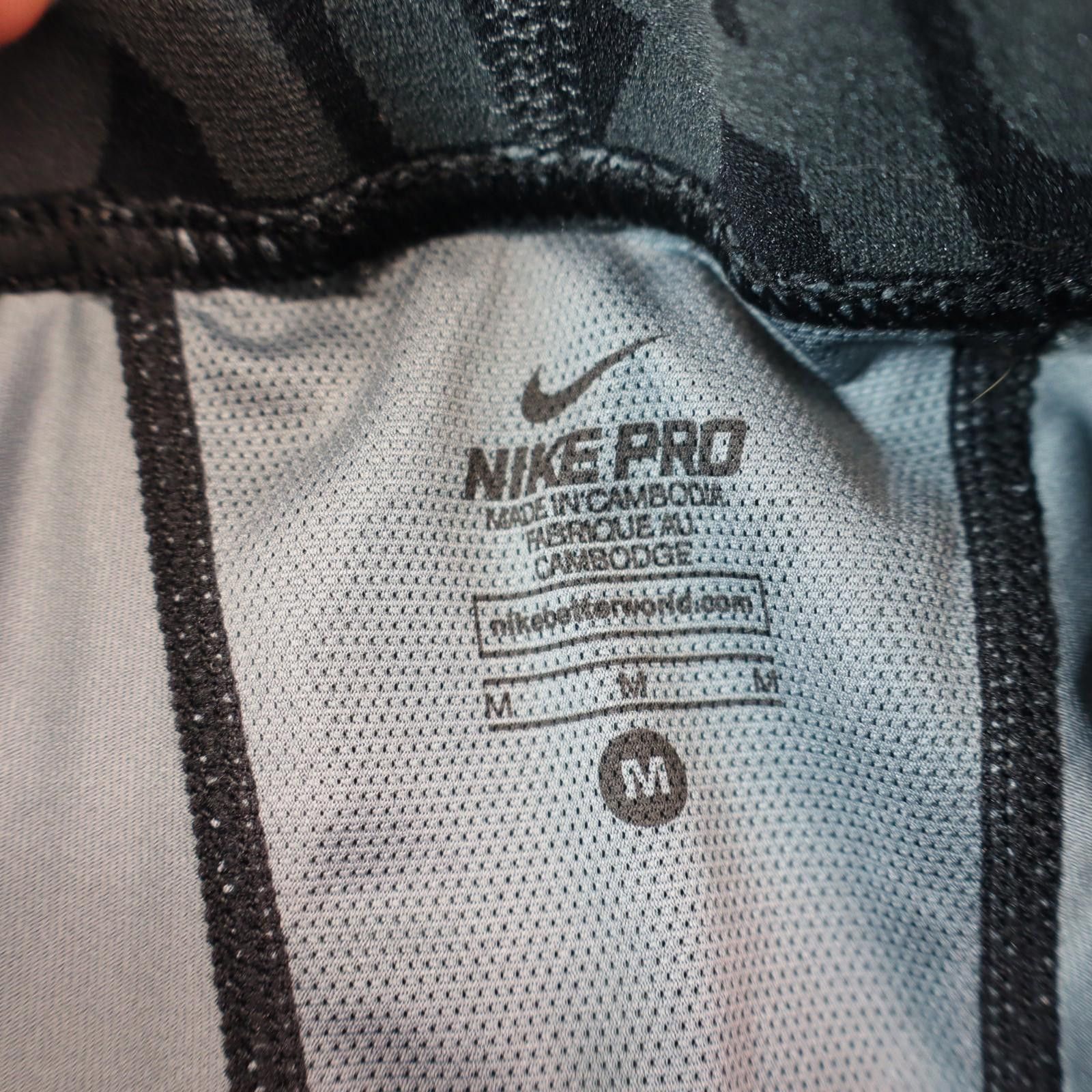 Nike Nike Pro Tights Womens Medium Dri Fit Compression Gym Camo Size 32" / US 10 / IT 46 - 7 Thumbnail