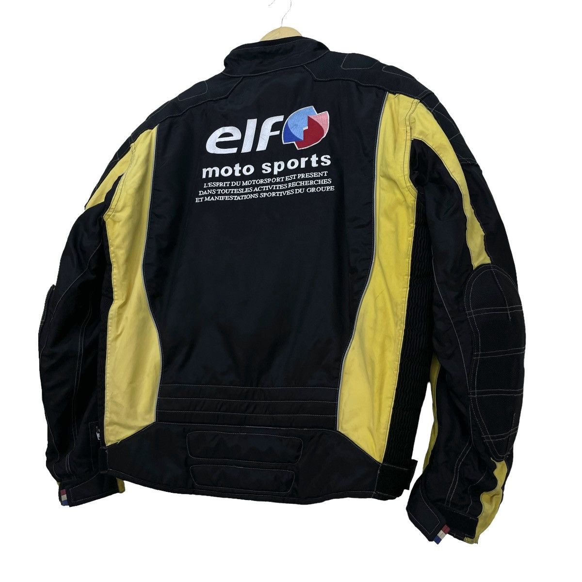 YELLOW CORN 💥Racing Team Elf Competition Motorcycle Biker Jacket Size US M / EU 48-50 / 2 - 8 Thumbnail