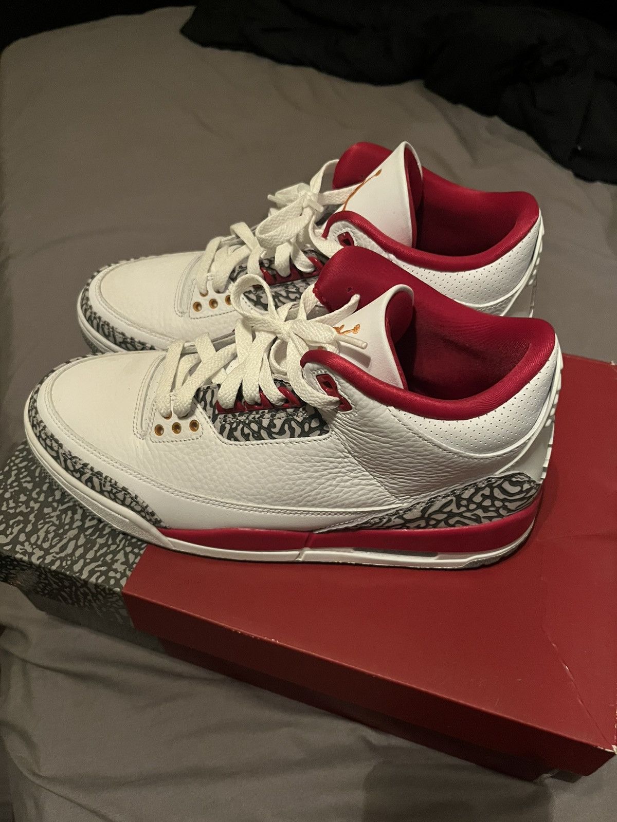 Jordan Brand Jordan 3 retro Cardinals Size US 8.5 / EU 41-42 - 2 Thumbnail
