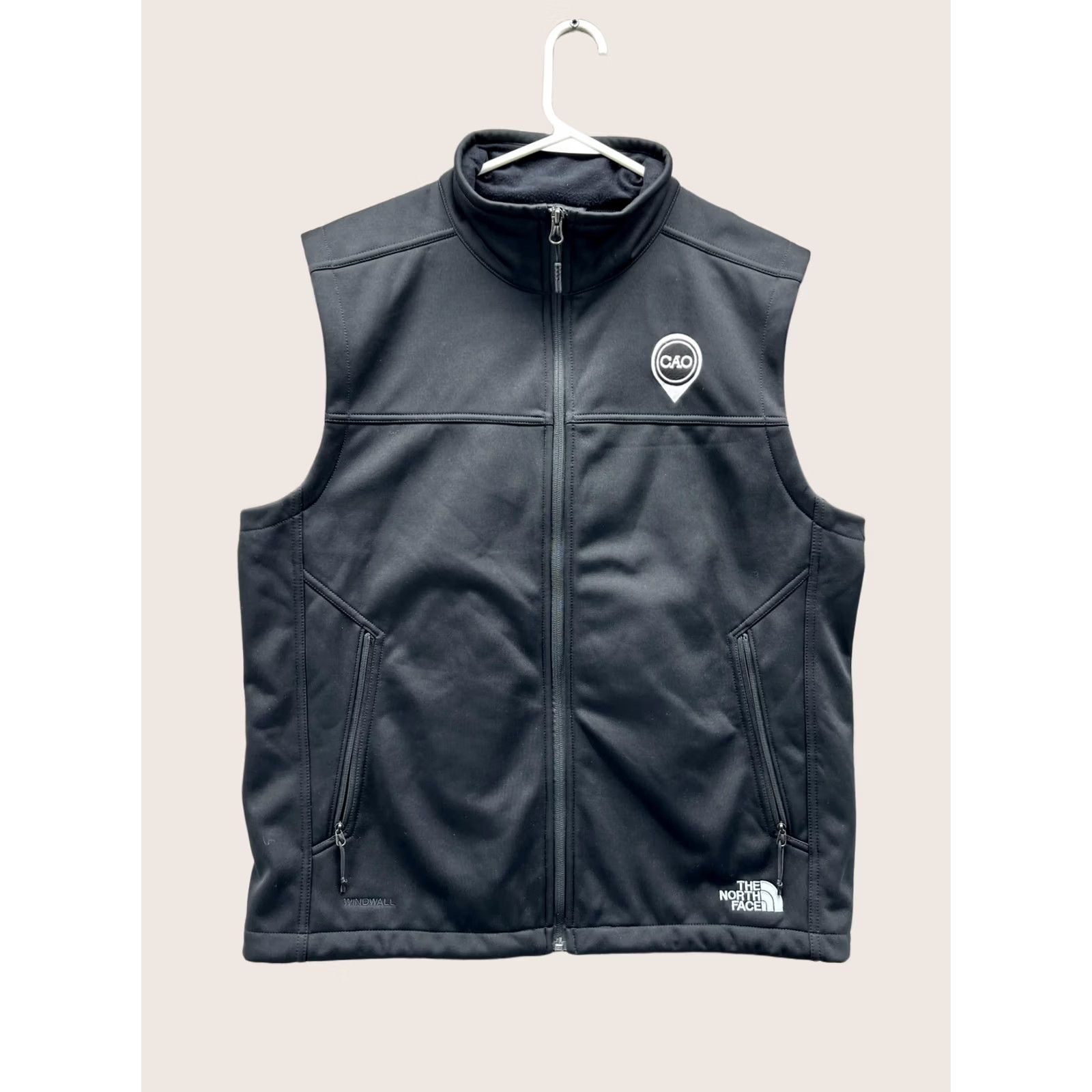 The North Face The North Face Vest Mens Large Black WindWall Softshell Full Zip Hiking Outdoor Size US L / EU 52-54 / 3 - 1 Thumbnail