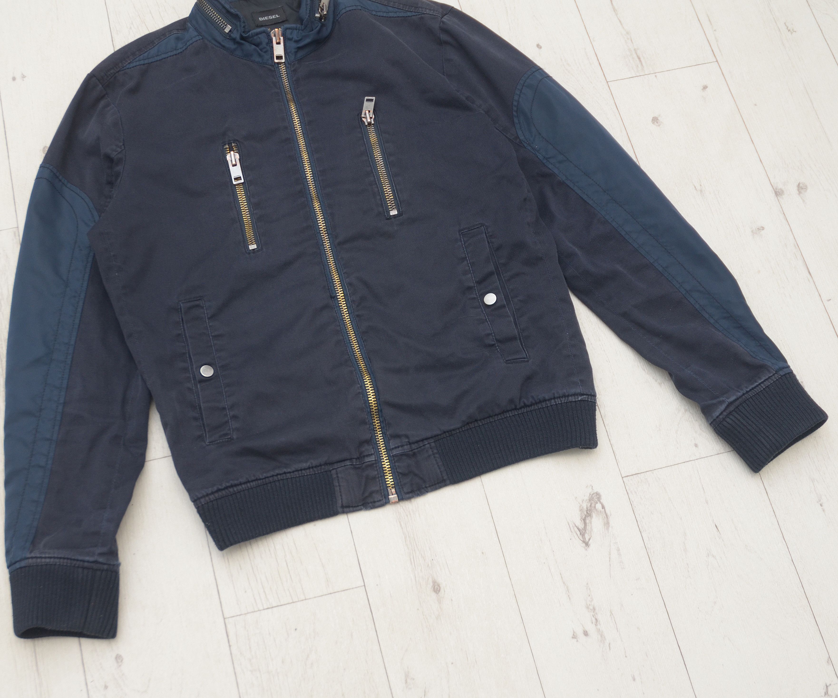 Diesel × Japanese Brand × Vintage Vintage Y2K Diesel MADARA Jeans multi Pocket Jacket Bomber Size US M / EU 48-50 / 2 - 3 Thumbnail