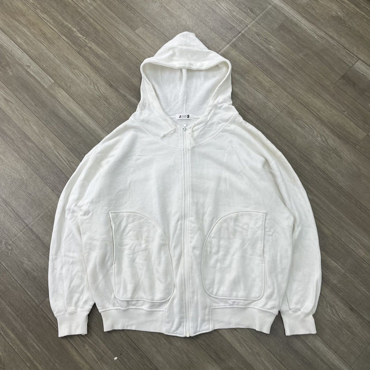 Issey Miyake Archived🚨 Tsumori Chisasto Issey Miyake Big Logo Zip Hoodie Size US L / EU 52-54 / 3 - 16 Thumbnail