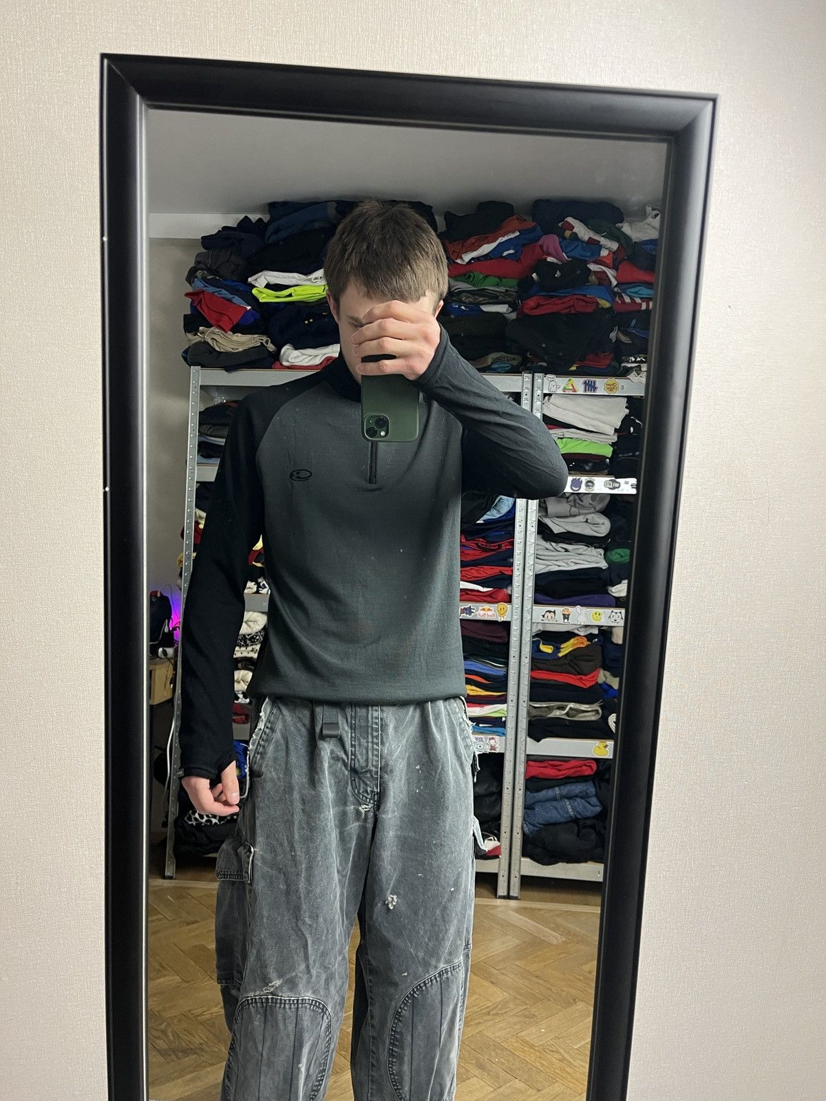 Icebreaker Ice Breaker Body Fit 260 Wool Long Sleeve 1/4 Zip Sweater Size US L / EU 52-54 / 3 - 2 Thumbnail