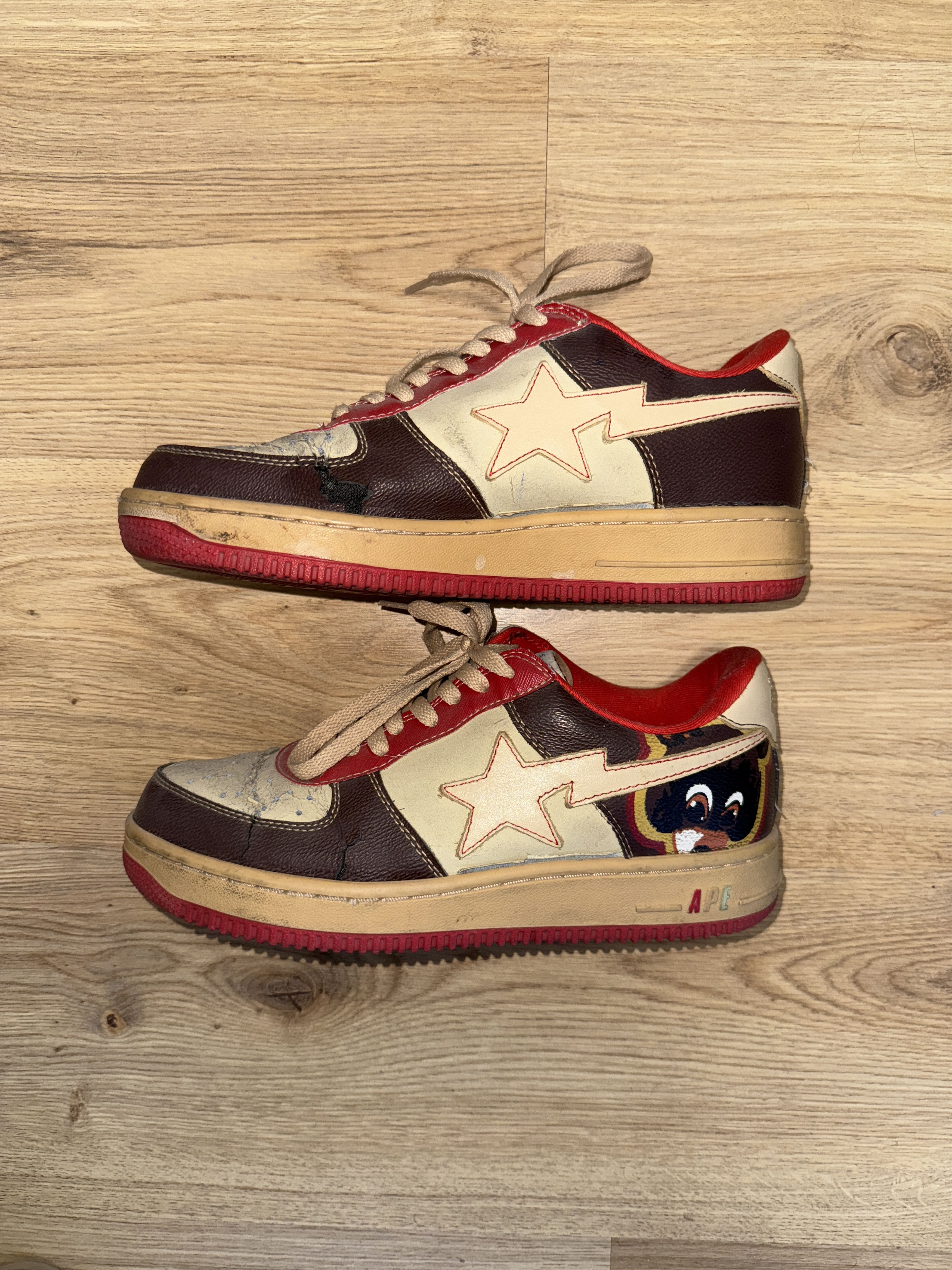 Bape Kanye Bapesta Size US 9 / EU 42 - 4 Thumbnail