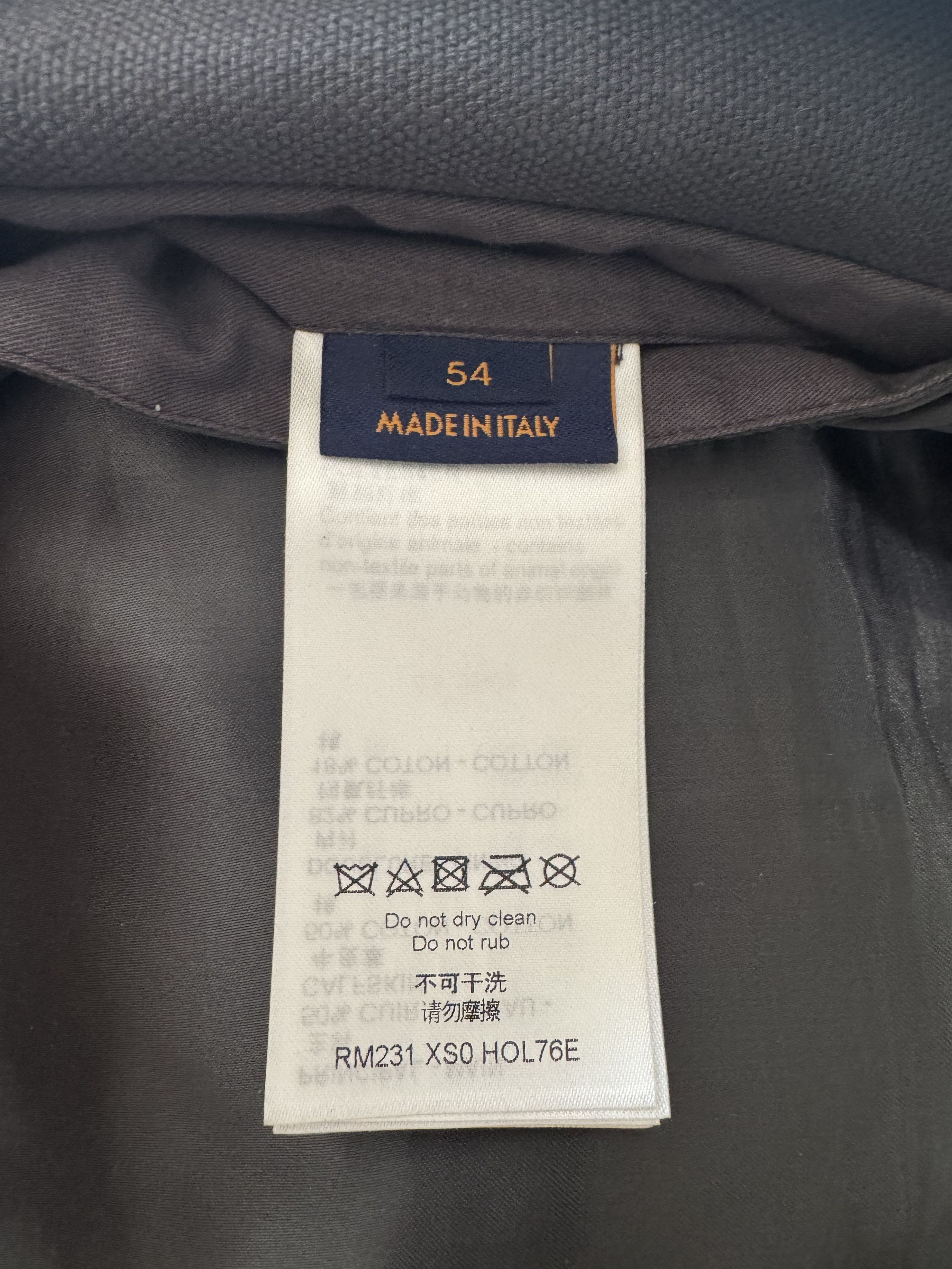 Louis Vuitton Louis Vuitton Mix Canvas Leather Bomber - Marigold/Black Size US L / EU 52-54 / 3 - 9 Thumbnail