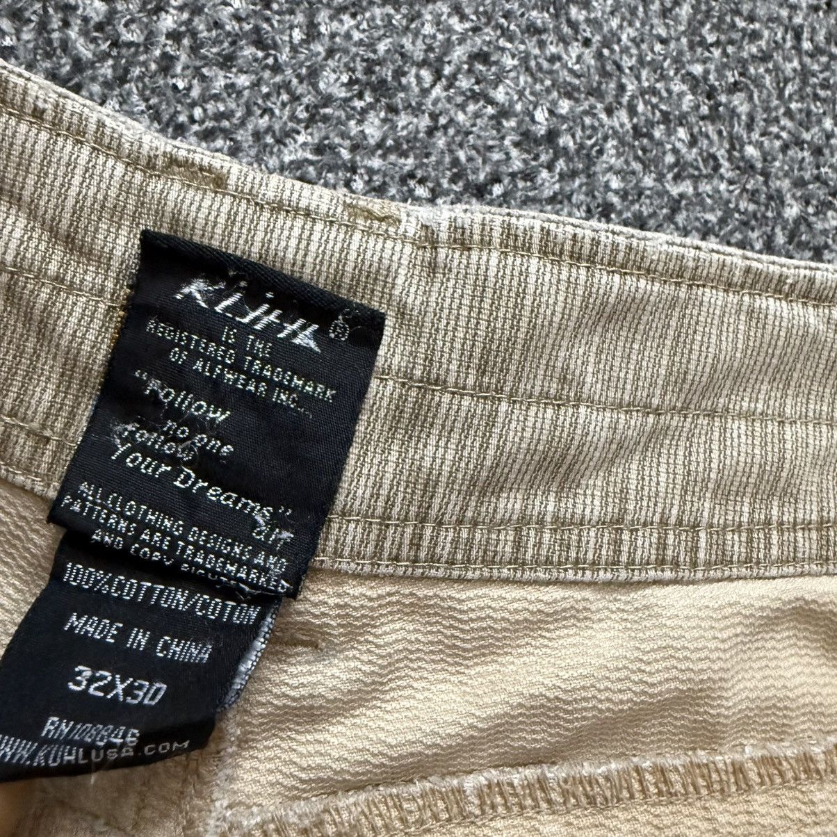 Kuhl 🔥🔥 Vintage Y2K Kuhl Wooden Carpenter Utility Outdoor Pant Size US 32 / EU 48 - 14 Thumbnail