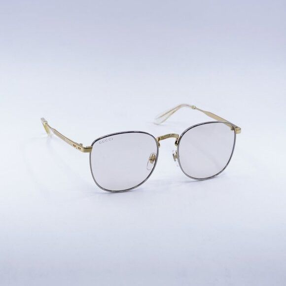 Gucci Gucci GG1367S 001 Sunglasses Gold Square Frame, Yellow Size ONE SIZE - 3 Thumbnail
