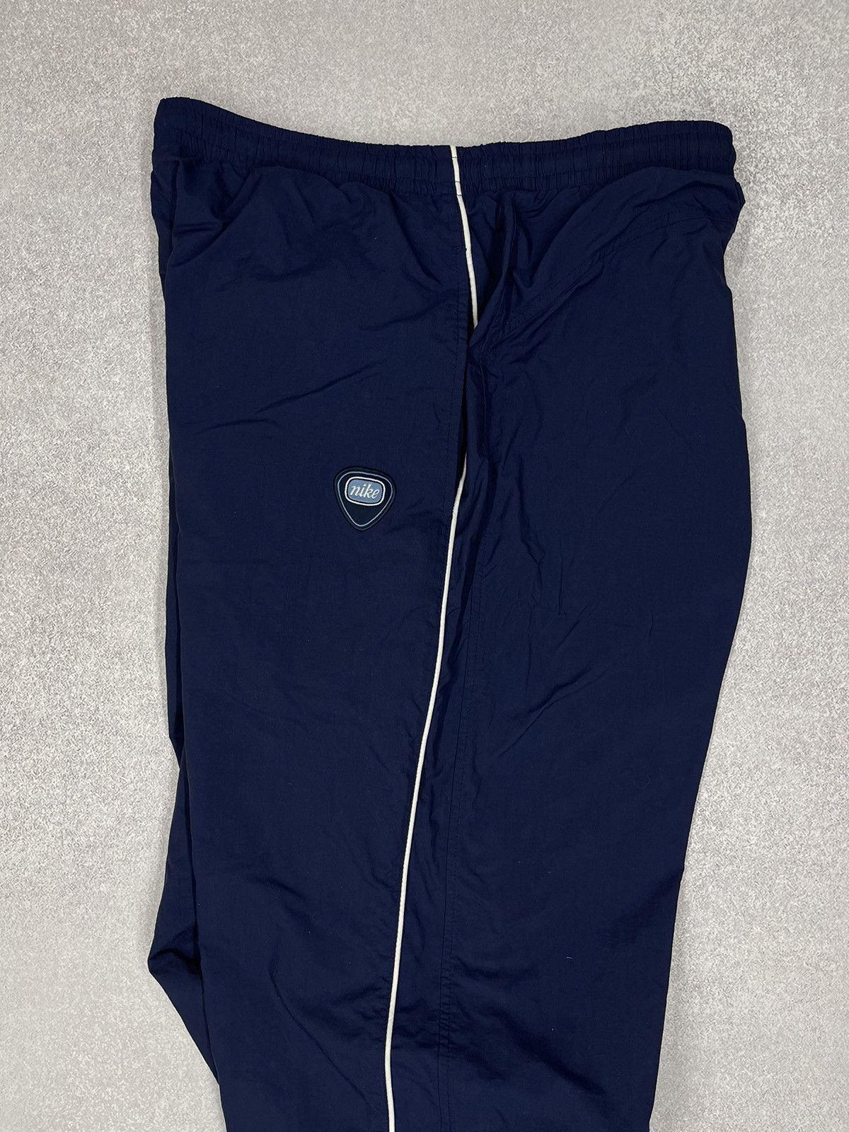 Nike Vintage Nike Nylon Navy Sweatpants Dense Drill Y2K ACG TN Size US 36 / EU 52 - 6 Thumbnail
