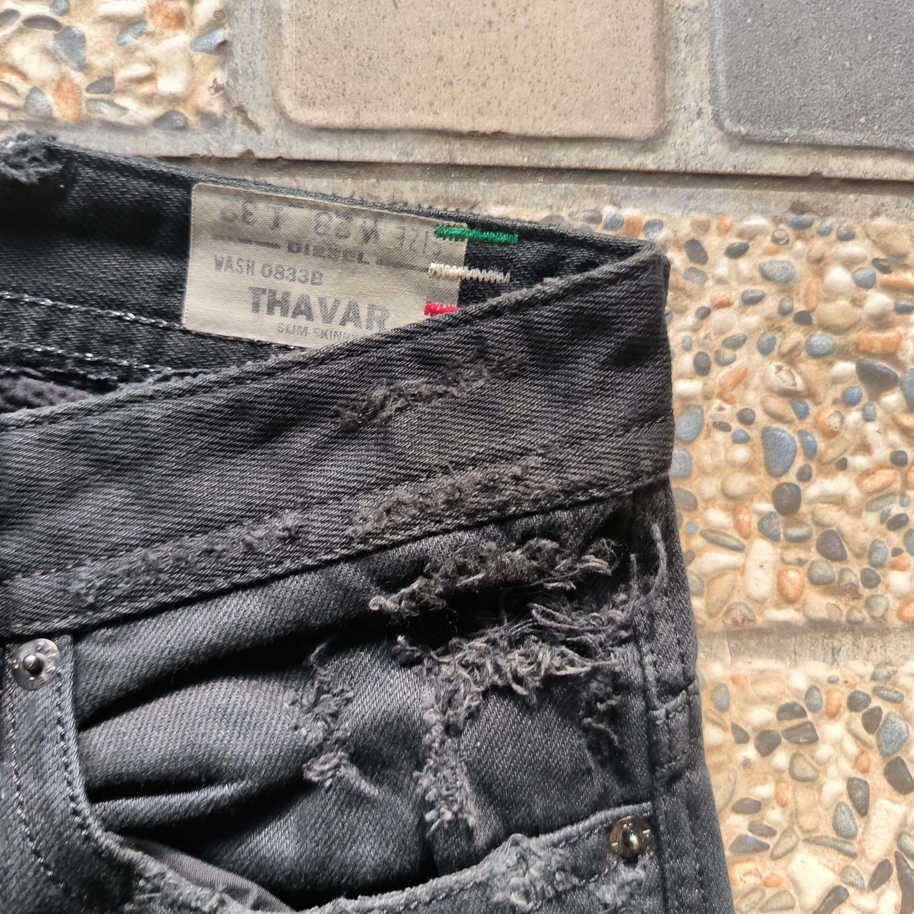 Diesel Archive Diesel Distressed Undercover Style Jeans Size US 30 / EU 46 - 5 Thumbnail