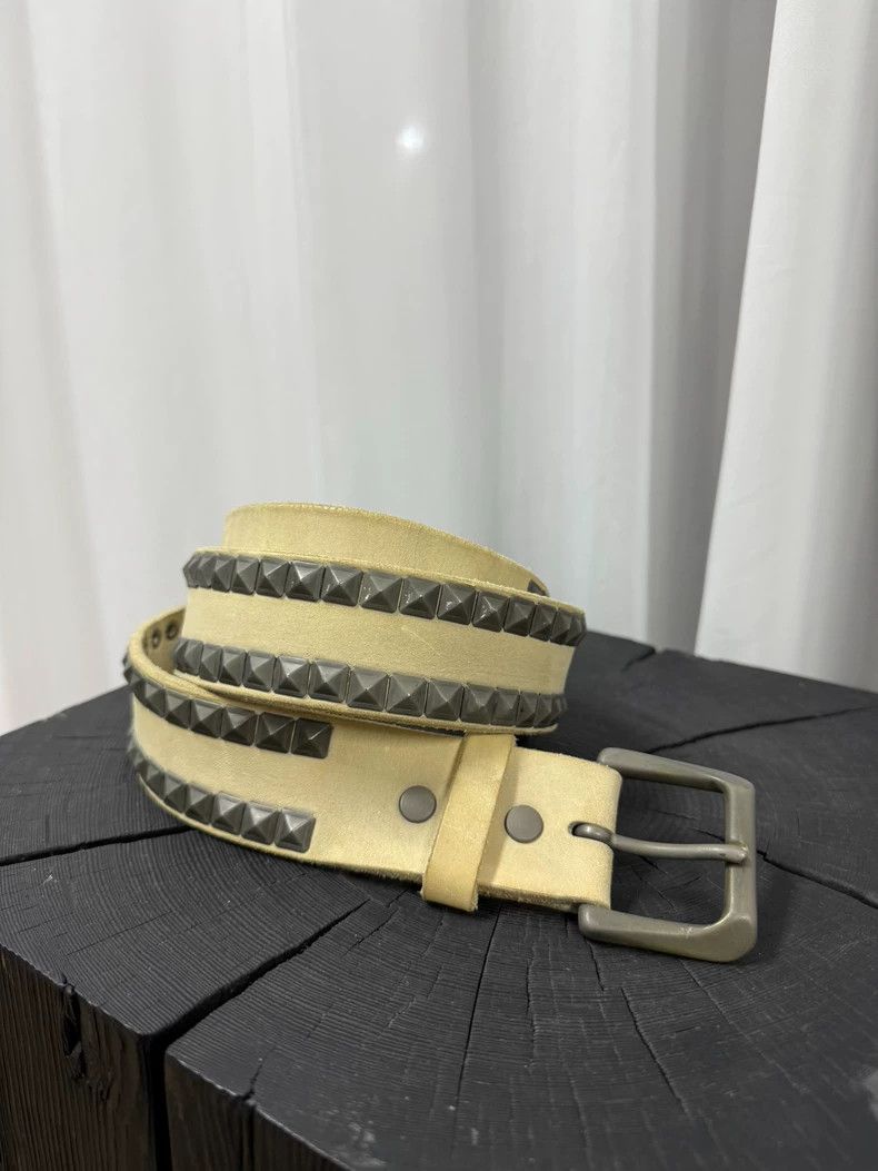 Yohji Yamamoto yohji yamamoto Studded cowhide belt 2503-Nextarrow Size ONE SIZE - 1 Thumbnail