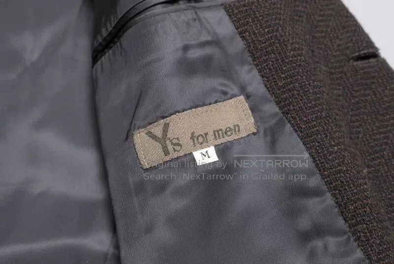 Y's Yohji Yamamoto Y's Vintage Men's Suit Jacket. Size US M / EU 48-50 / 2 - 6 Thumbnail