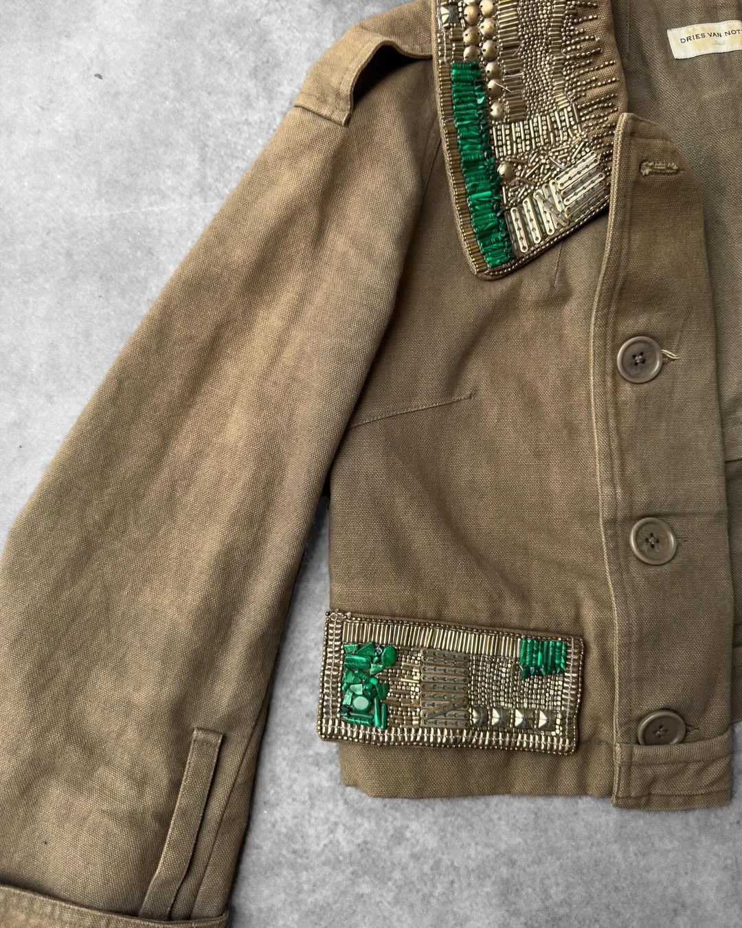 Dries Van Noten Dries van Noten SS08 Embellished Bohemian Jacket Size M / US 6-8 / IT 42-44 - 4 Thumbnail
