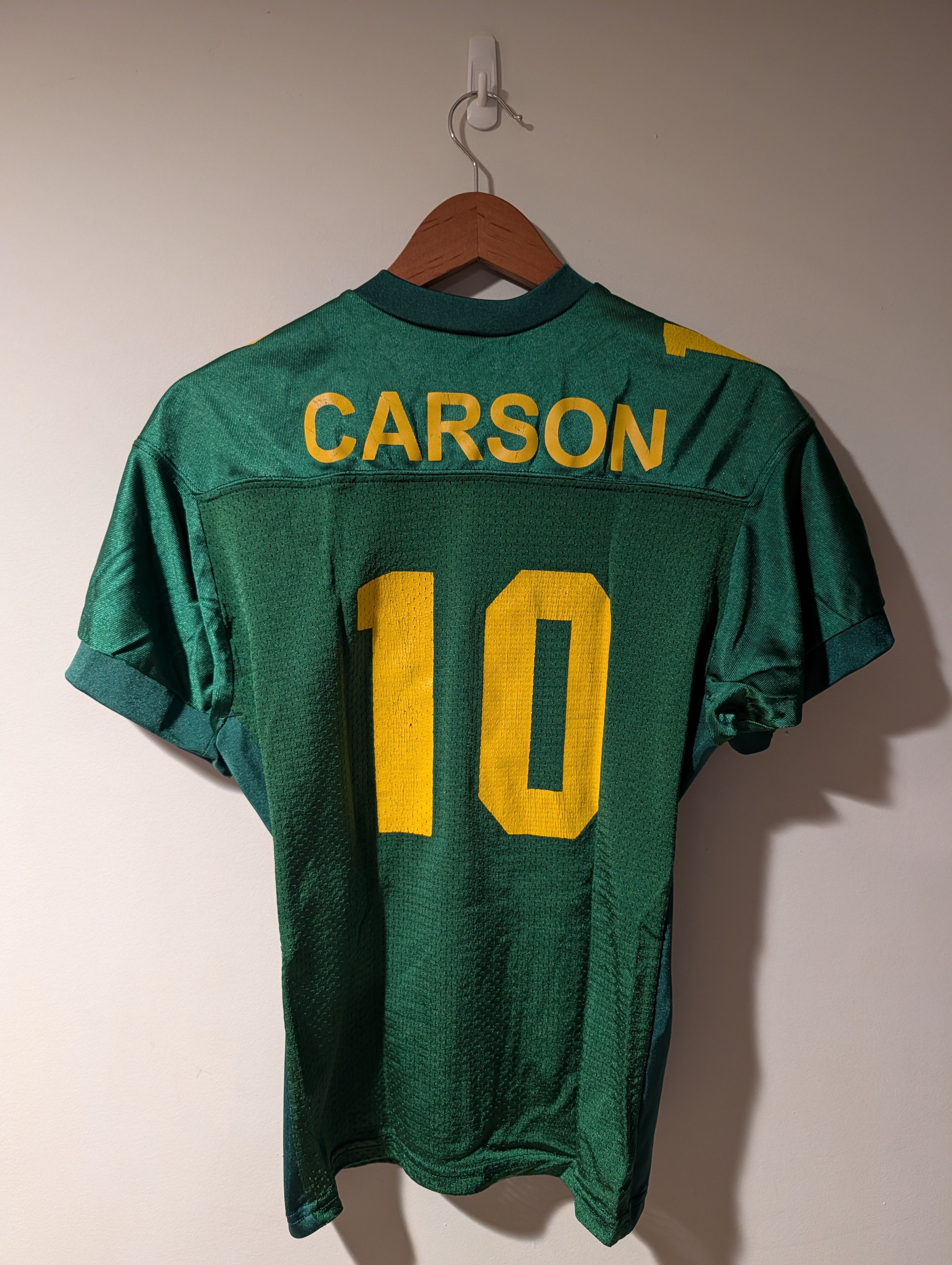 NFL Vintage 90s Green Bay Packers Carson NFL YOUTH Large Jersey Size US L / EU 52-54 / 3 - 11 Thumbnail
