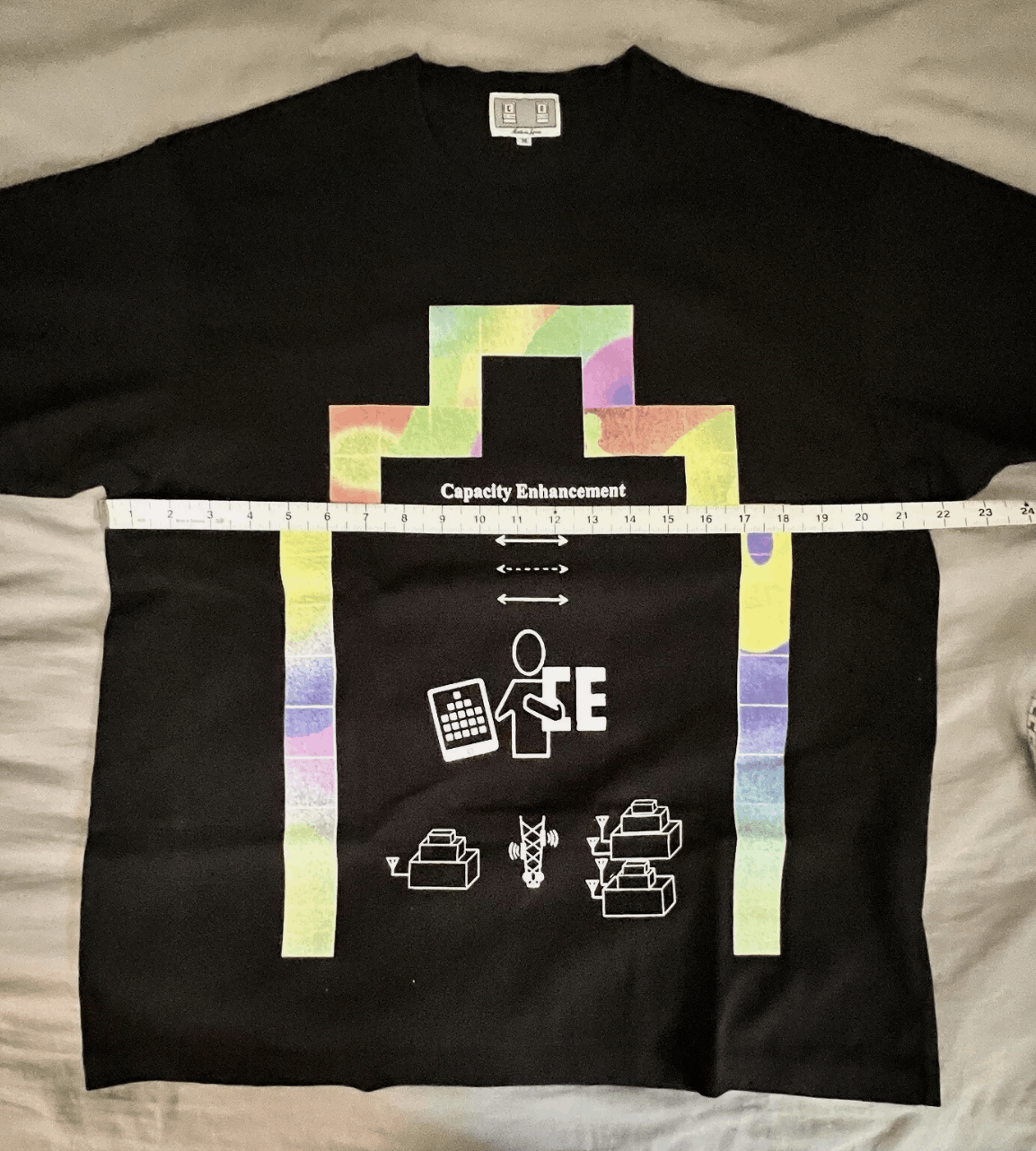 Cav Empt CAV EMPT x Capacity Enhancement T-shirt [FW21] Size US M / EU 48-50 / 2 - 5 Thumbnail