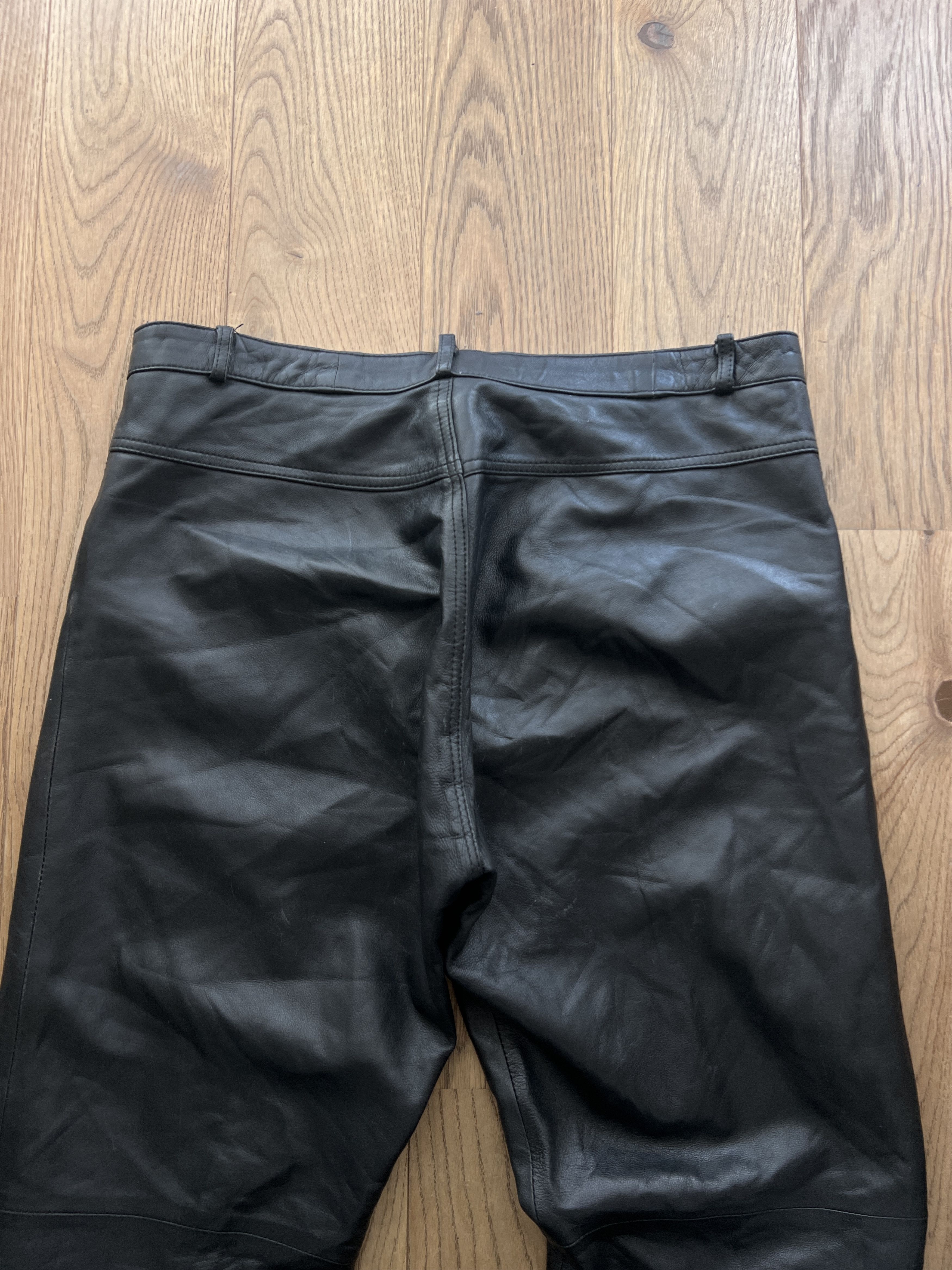 Hysteric Glamour VIntage soft leather pants yohji yamamoto diesel opium style Size US 36 / EU 52 - 10 Thumbnail