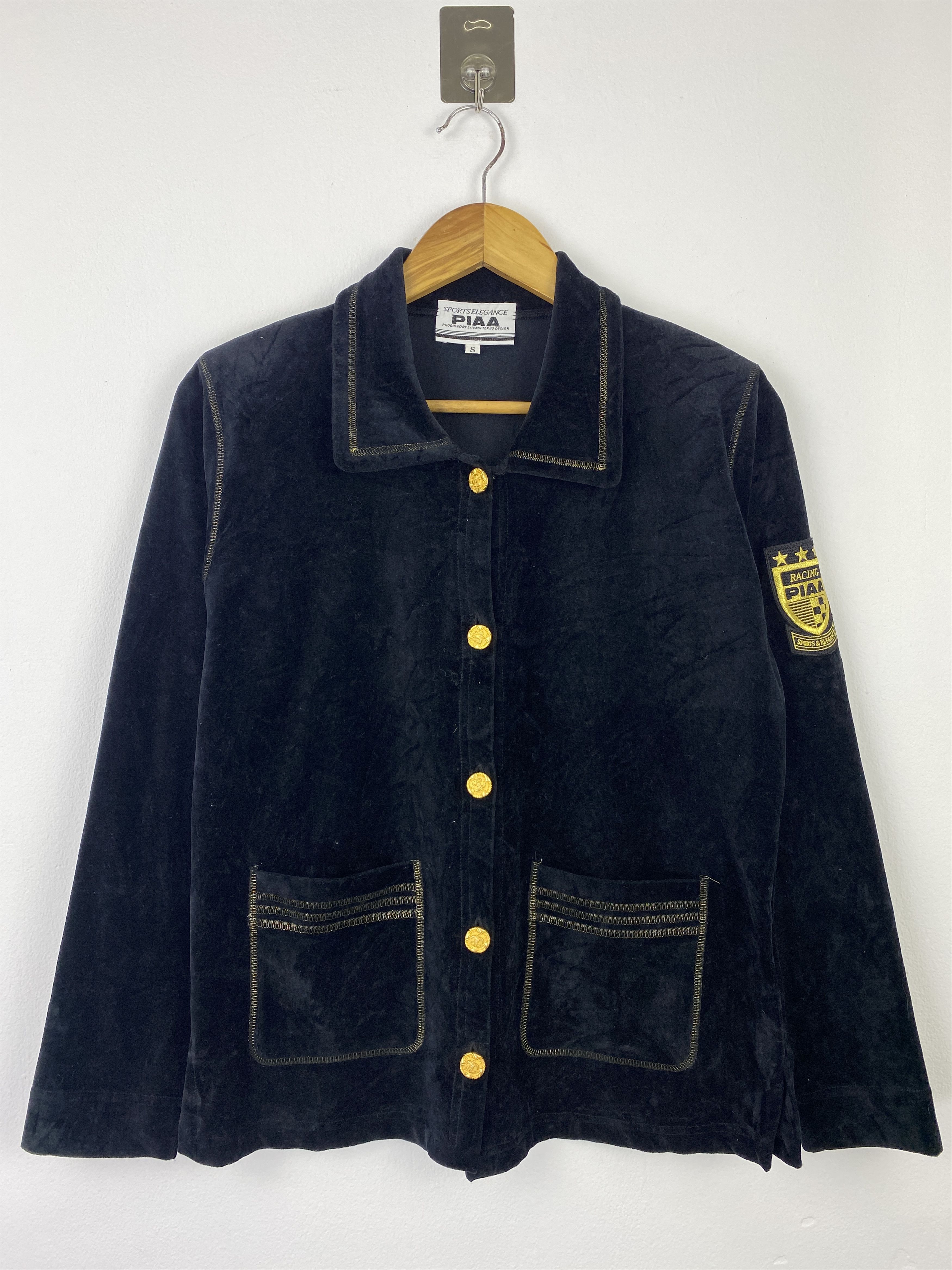 Sports Specialties Vintage PIAA Racing Sports Elegance Velour Jacket BP0043 Size S / US 4 / IT 40 - 1 Thumbnail