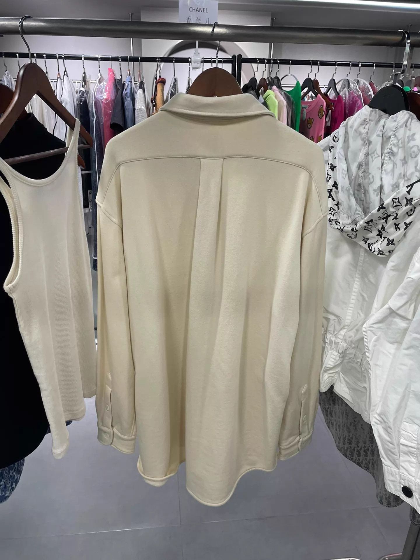 Miu Miu MIU MIU Mini Logo Shirt Jacket Size S / US 4 / IT 40 - 6 Thumbnail