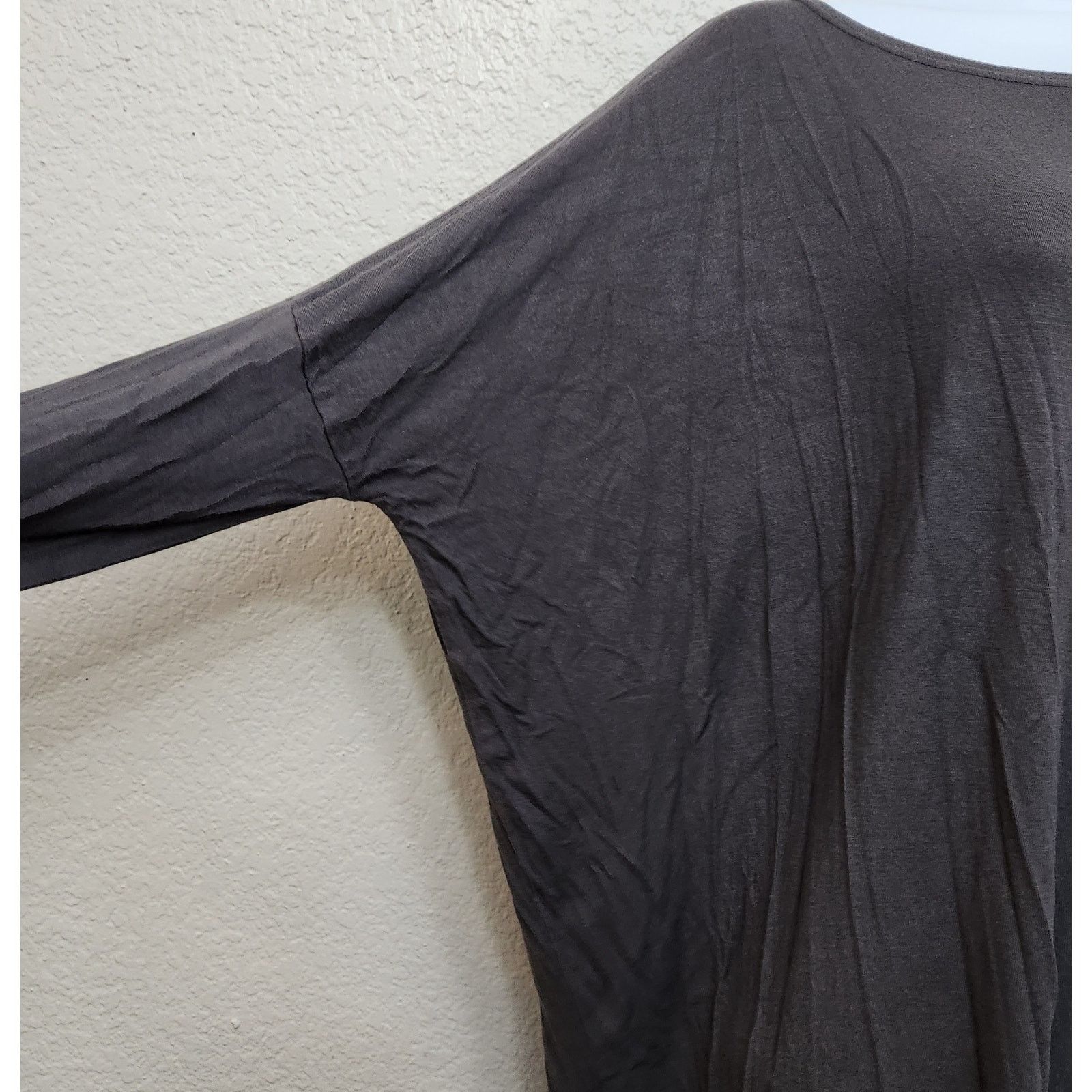 Other Piko 1988 Gray Round Neck Drop Shoulder Long Sleeves Top L Size L / US 10 / IT 46 - 2 Thumbnail