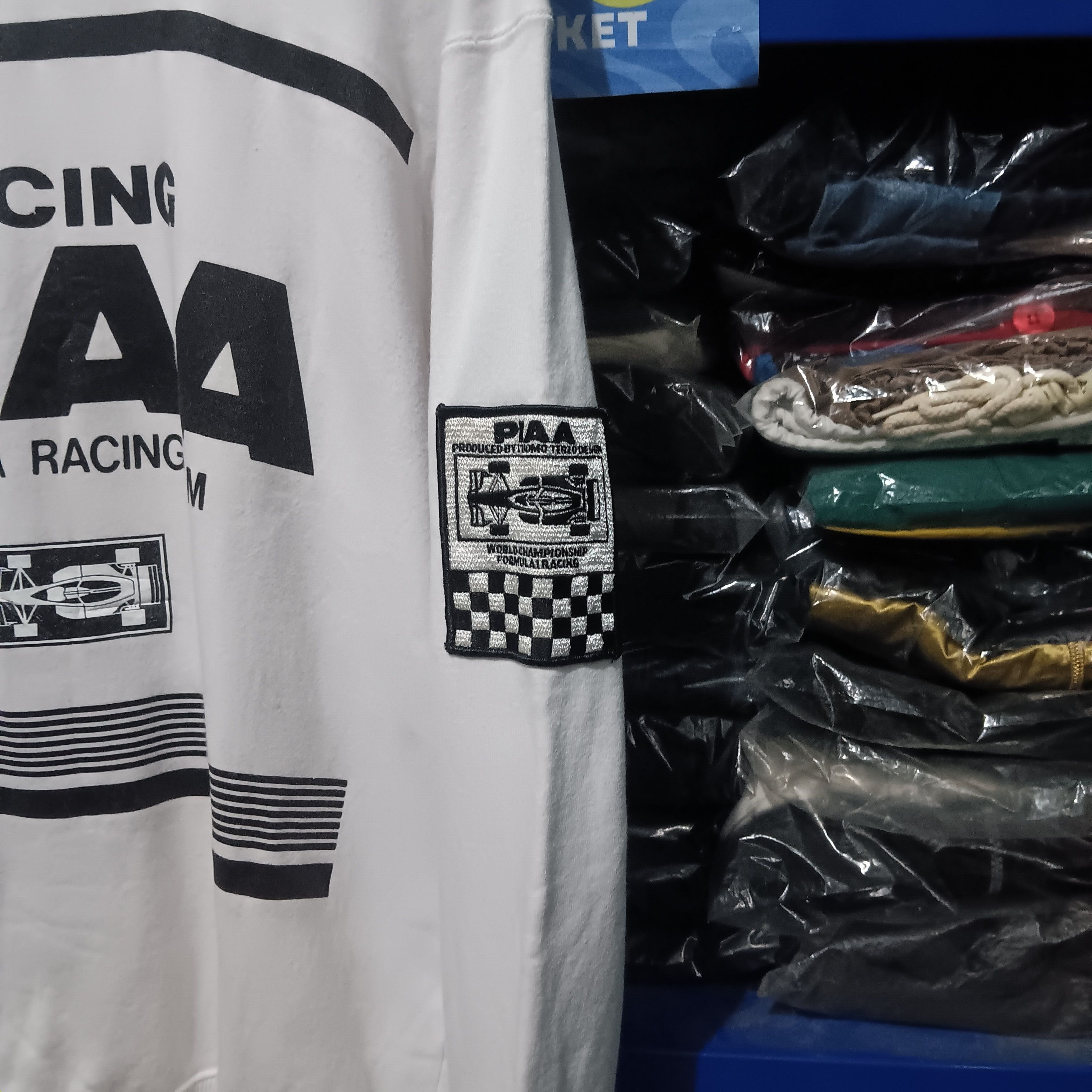 Formula 1 Vintage PIAA racing Nakajima racing team crewneck Size US XL / EU 56 / 4 - 3 Thumbnail