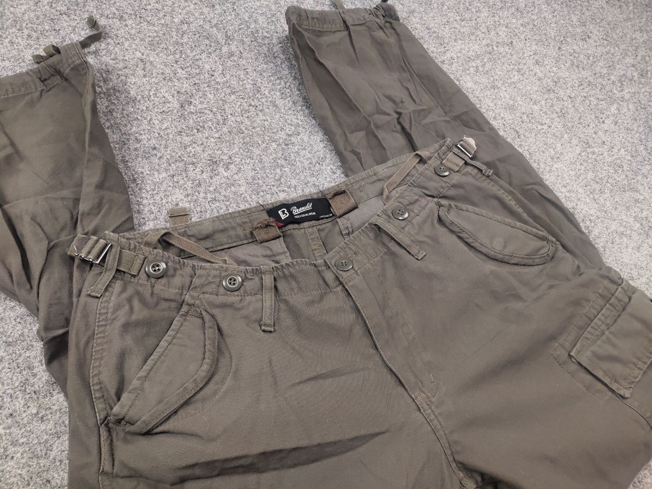 Japanese Brand Vintage Brandit M-65 Cargo Baggy Pants Military Japan Y2K Size US 32 / EU 48 - 12 Thumbnail