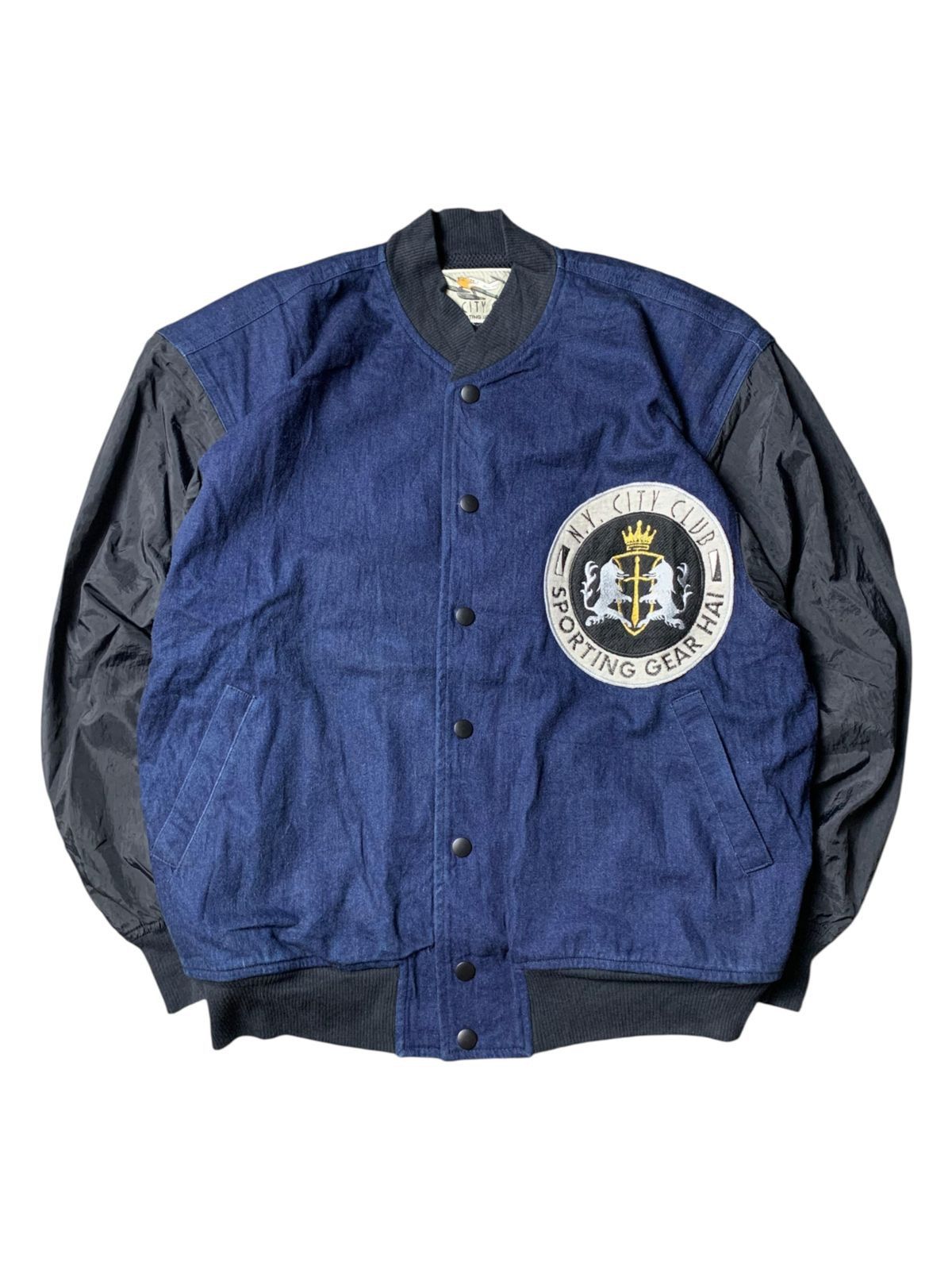 Issey Miyake 1980s Hai Sporting Gear Issey Miyake N.Y City Club Bomber Size US M / EU 48-50 / 2 - 1 Thumbnail