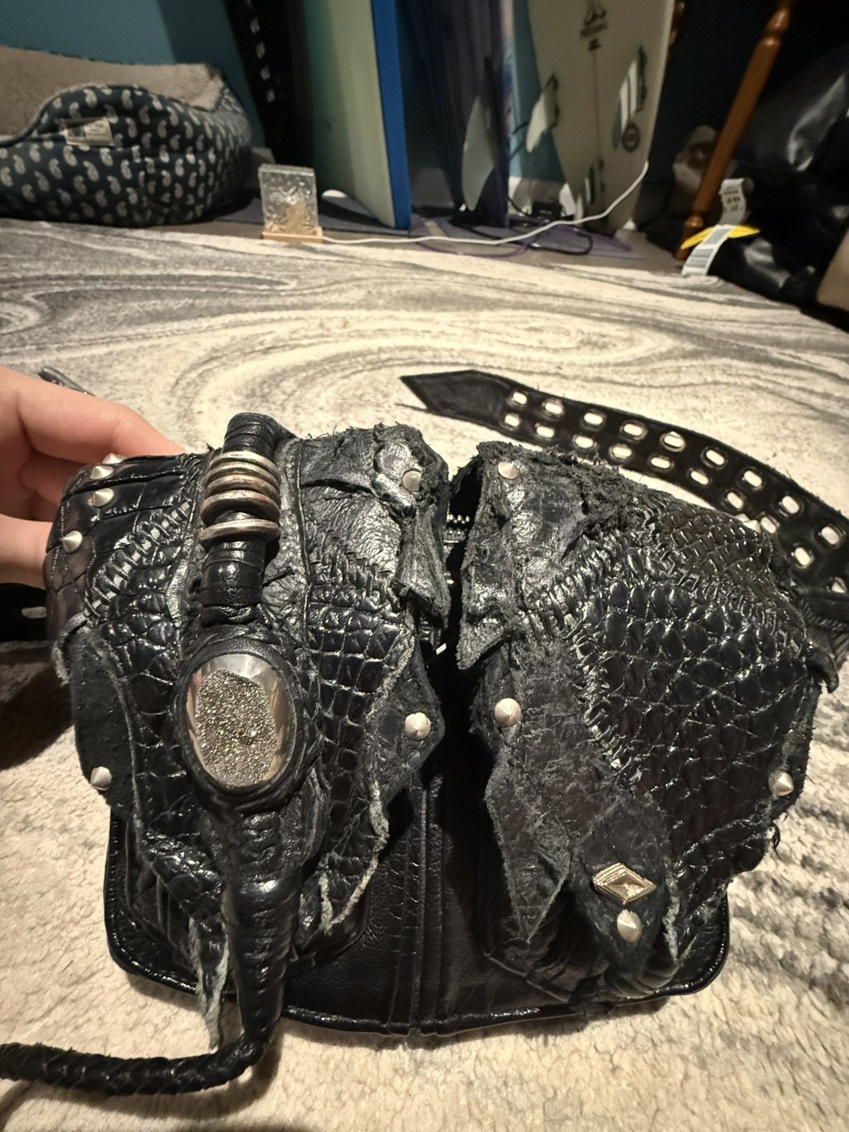 KMRii KMRii Belt Bag Crocodile Size ONE SIZE - 15 Thumbnail
