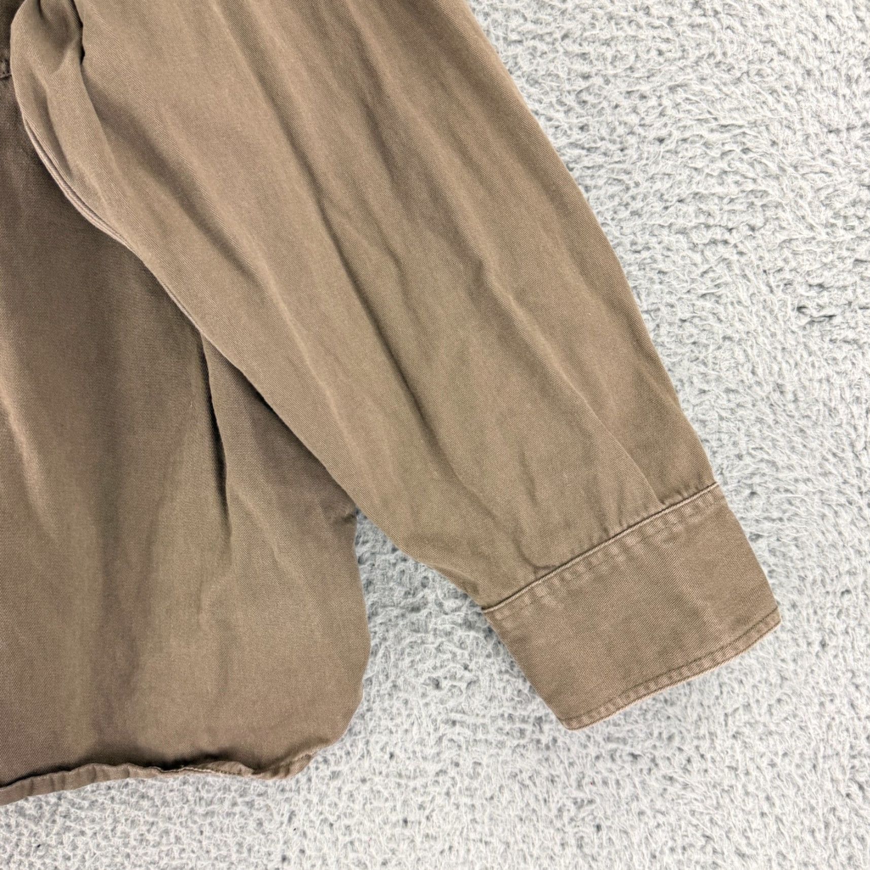 Madewell Madewell Button-Up Shirt Mens XXXL Brown Long Sleeve Casual Cotton Shirt Size US XXL / EU 58 / 5 - 5 Thumbnail