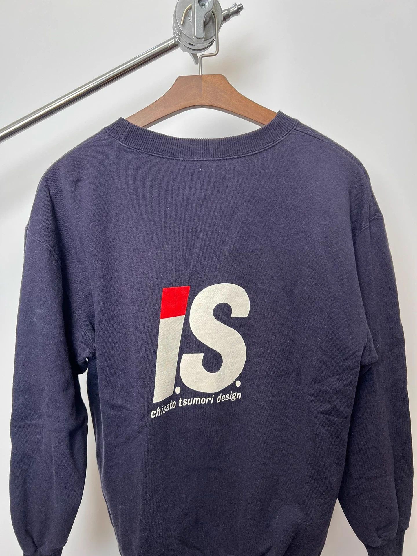 Issey Miyake Issey Miyake 80s Logo Print Washed Hoodie Size US XL / EU 56 / 4 - 3 Thumbnail