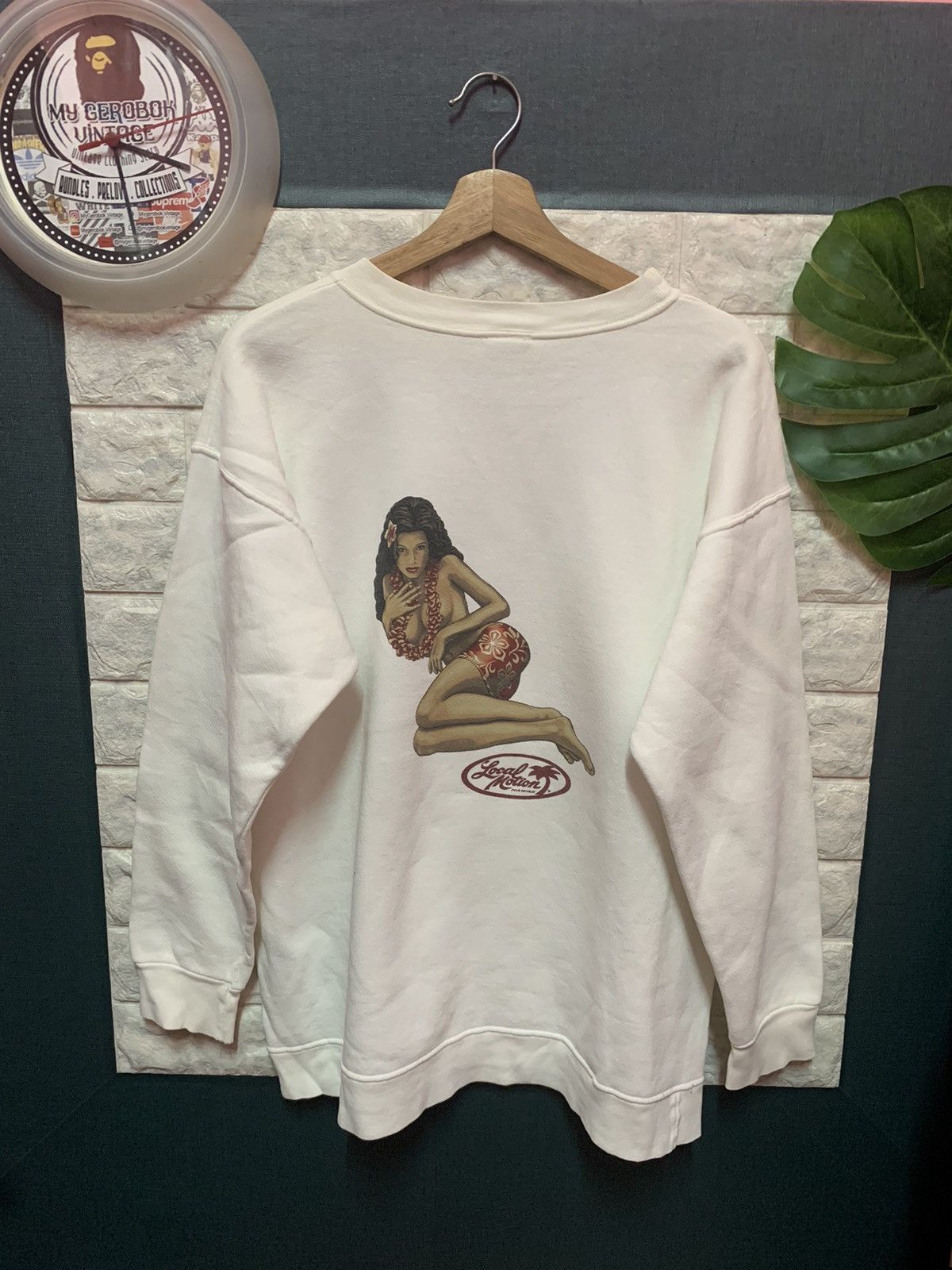 Vintage VINTAGE!! Sweatshirt Hawaii LOCAL MOTION Size US L / EU 52-54 / 3 - 1 Thumbnail