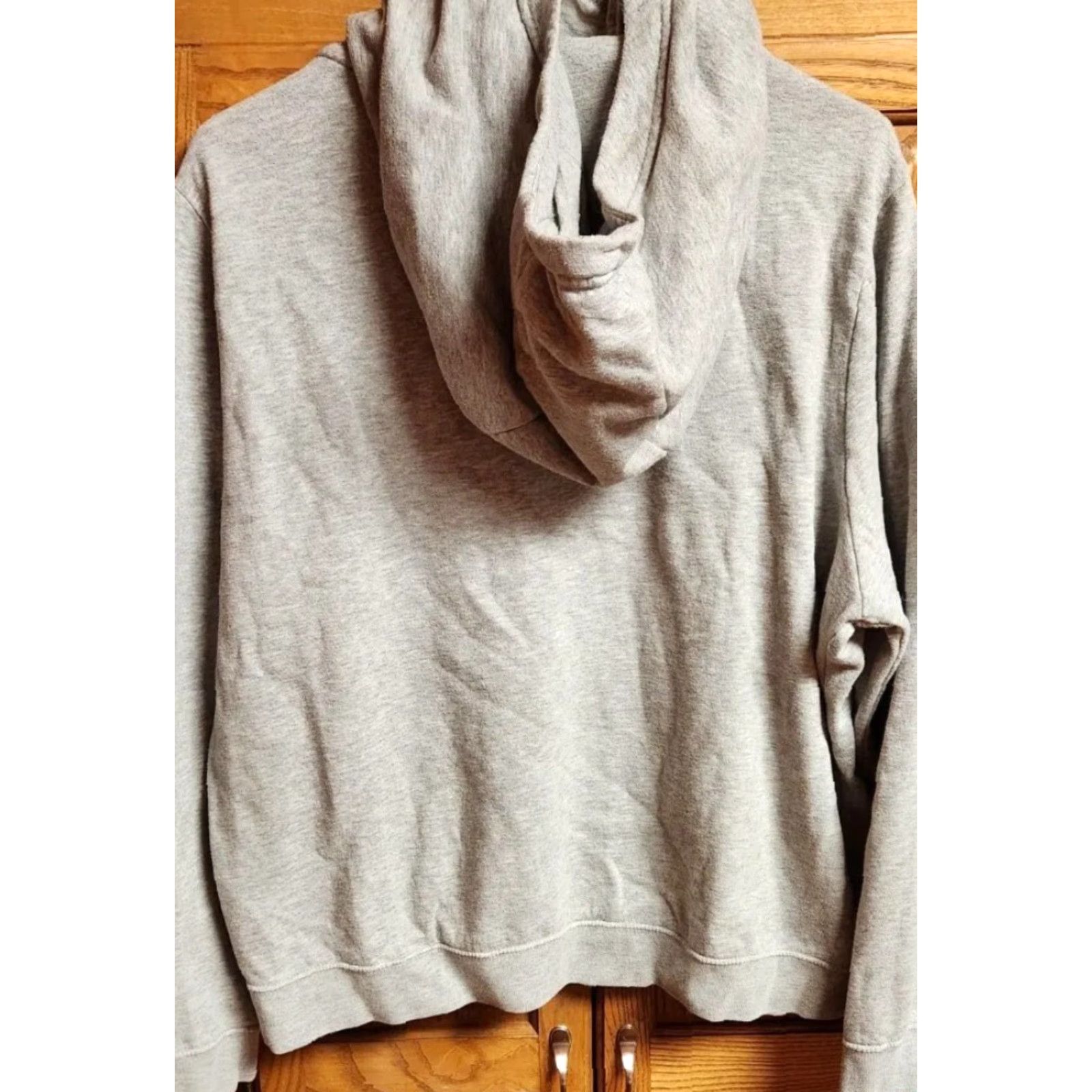 Nike Nike Hoodie Unisex Adults XL Sweatshirt Pullover Cotton Blend Gray Regular Pocket Hooded All Seasons City Retro Sports Size US XL / EU 56 / 4 - 2 Thumbnail
