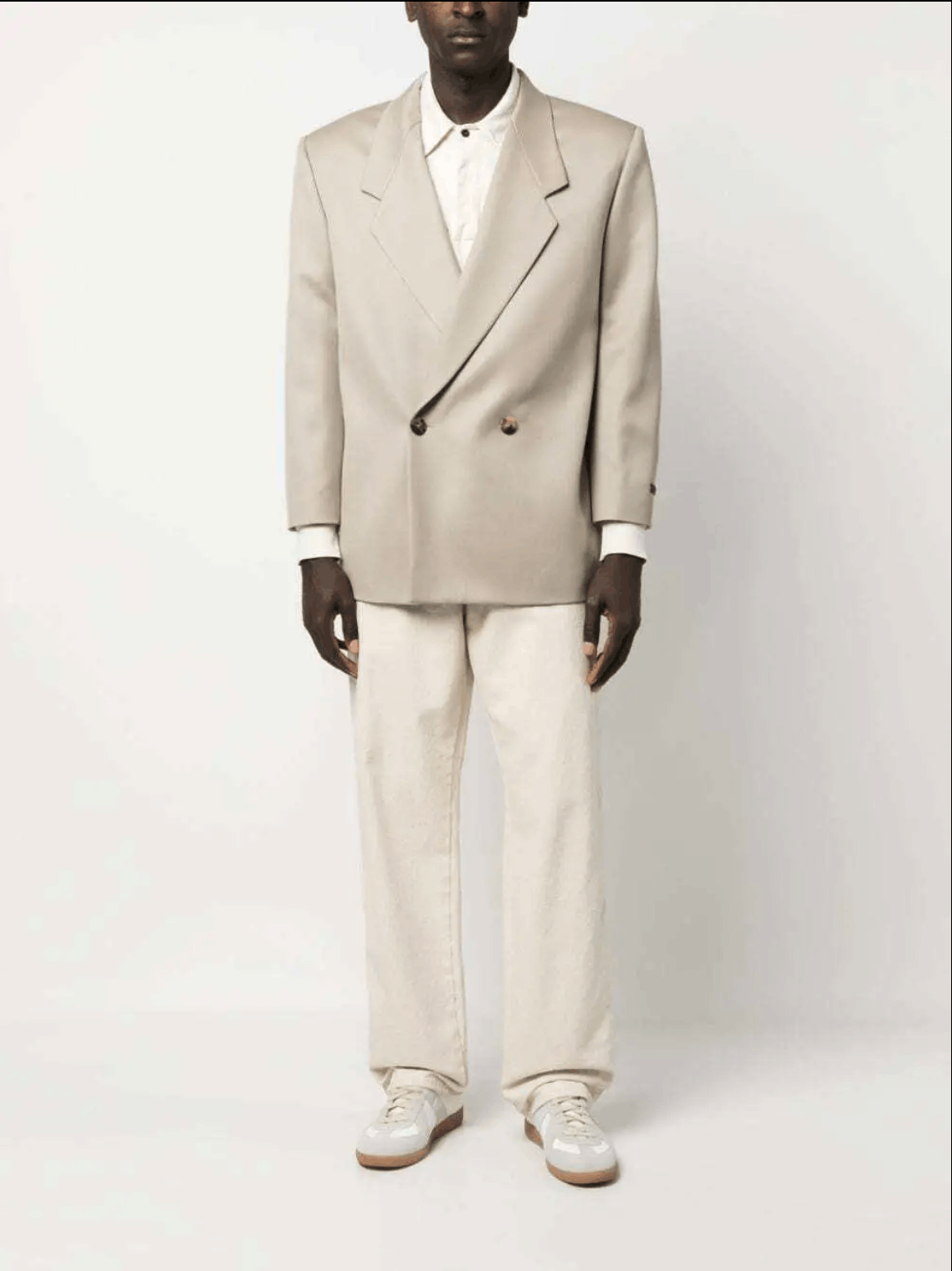 Fear of God NWT Fear Of God Eternal Double-breasted Twill Wool Blazer Size 46R - 11 Thumbnail