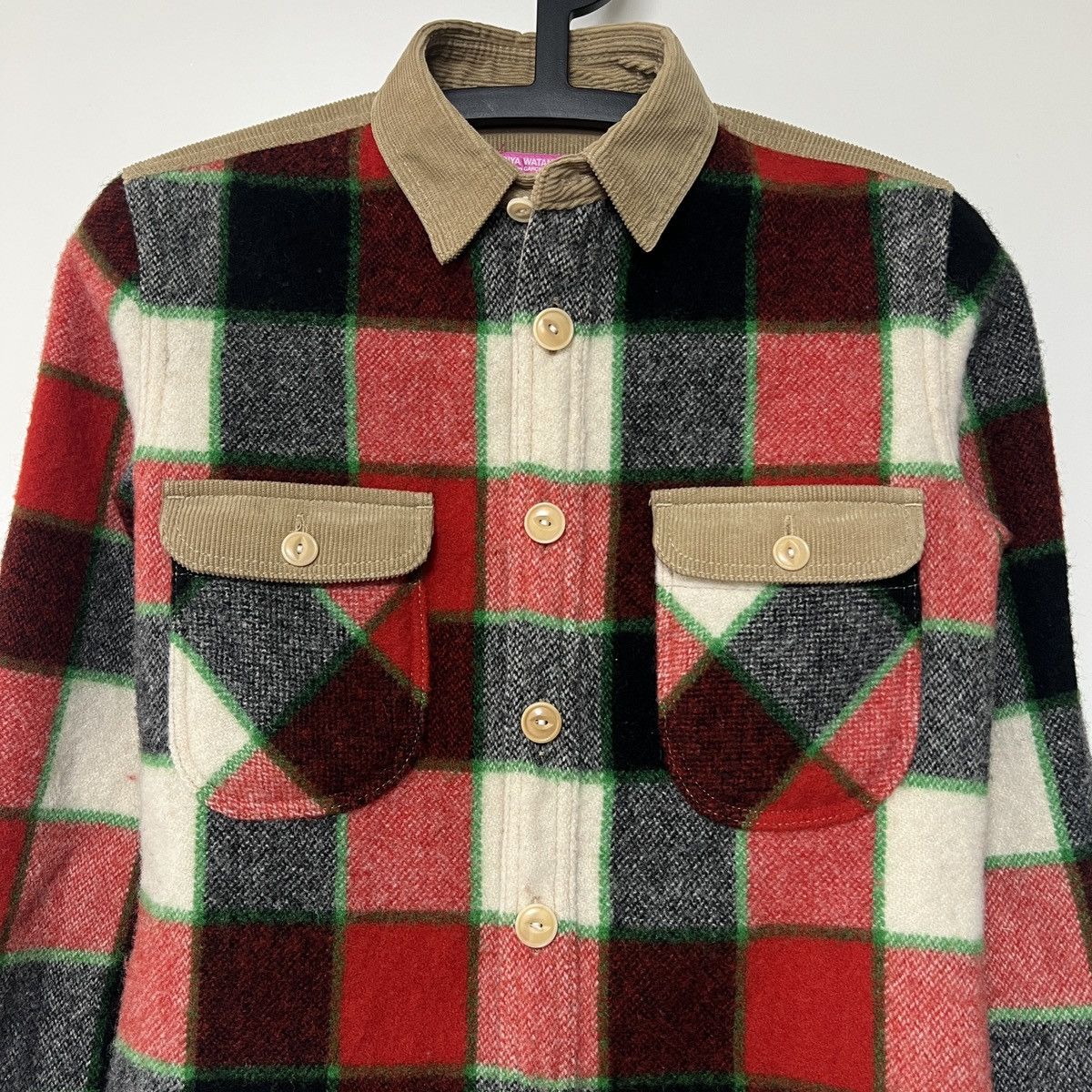 Comme des Garcons × Junya Watanabe Junya Watanabe Wool Flannel Shirt Jacket Size US S / EU 44-46 / 1 - 2 Thumbnail