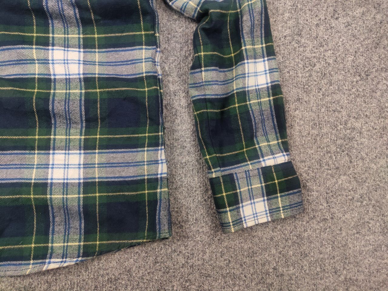 Dsquared2 Dsquared2 Design Green Logo Check Flannel Long sleeve Shirt Size US S / EU 44-46 / 1 - 7 Thumbnail
