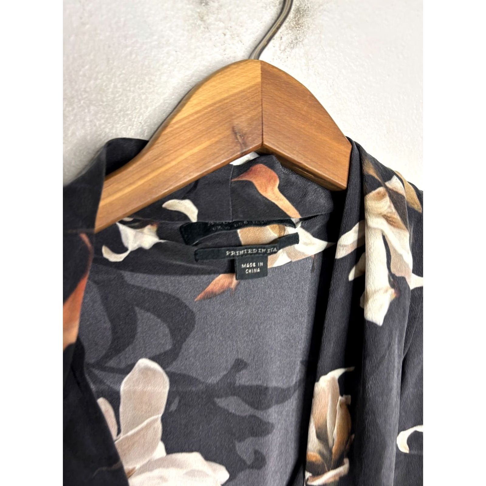 Allsaints All Saints Floral Draped Dress Womens Size 6 Mink Silk Sleeveless Short Dress 8/10 Casual Party/Cocktail Travel Vintage No 5337 Size M / US 6-8 / IT 42-44 - 5 Thumbnail